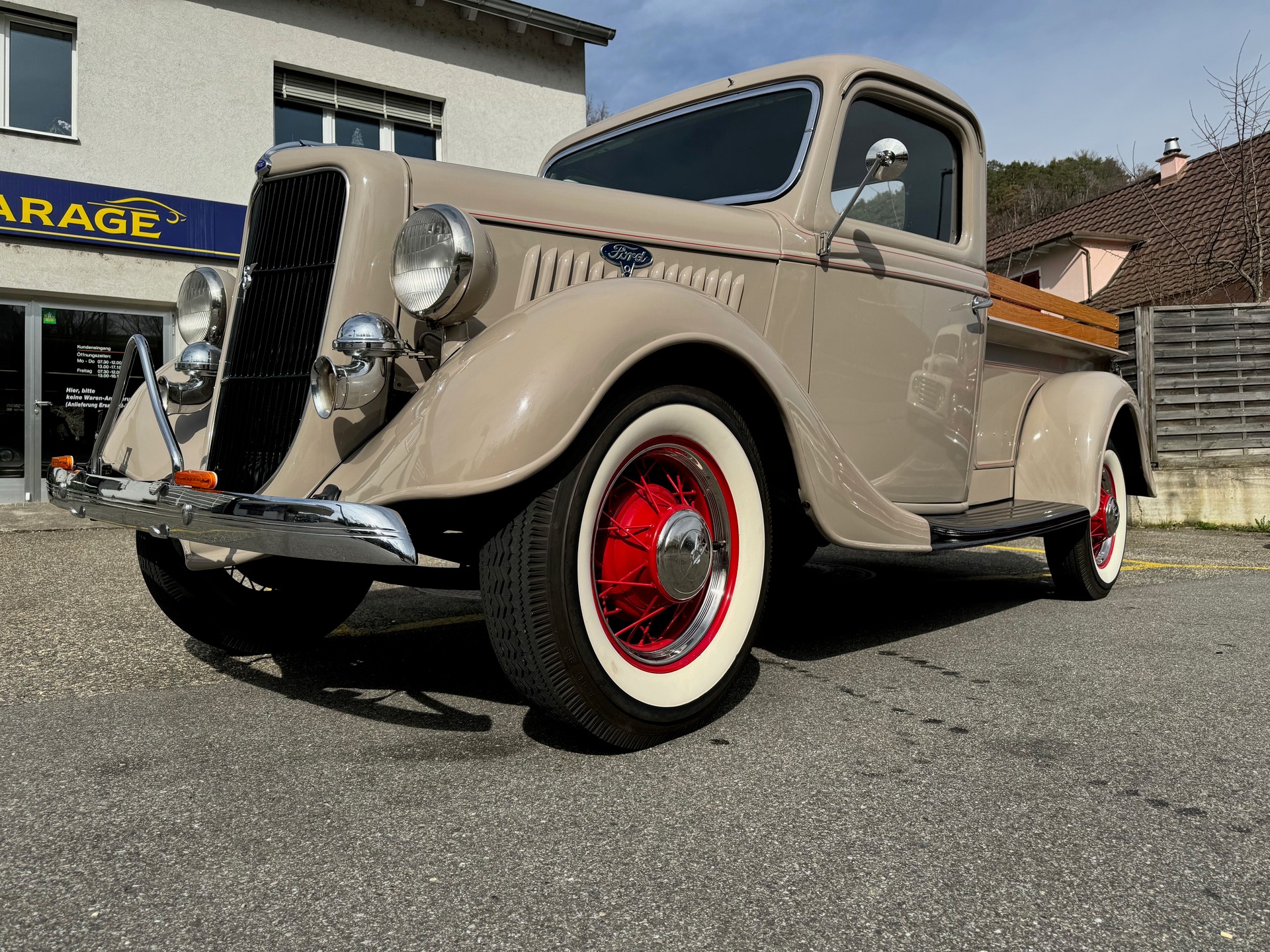 FORD 1935 Pickup Ford Flathead V8 engine-image-0