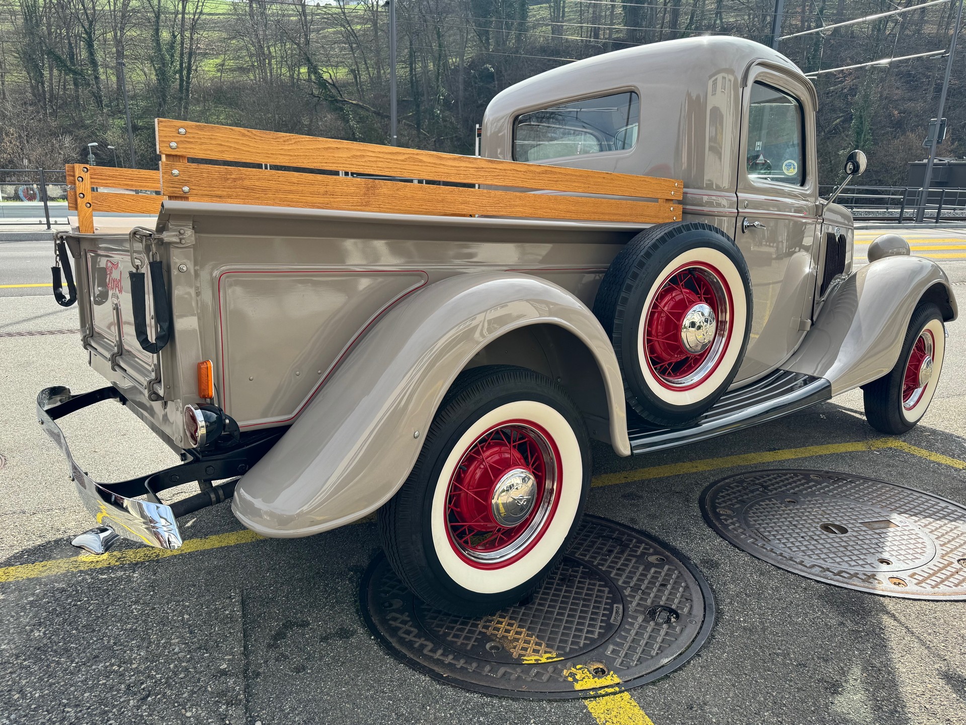 FORD 1935 Pickup Ford Flathead V8 engine-image-2