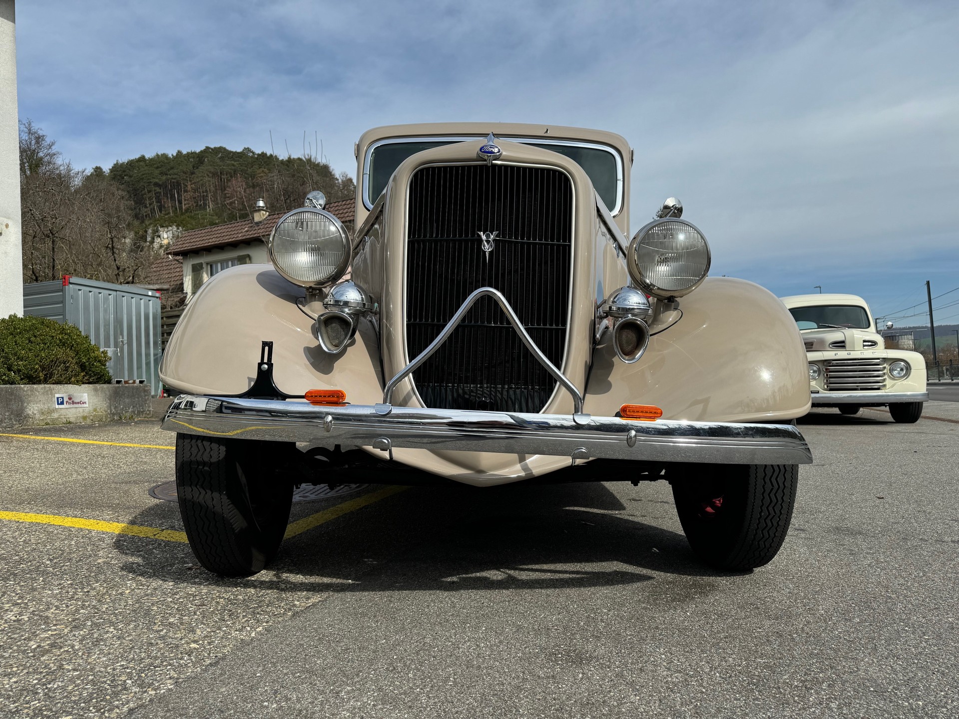FORD 1935 Pickup Ford Flathead V8 engine-image-13