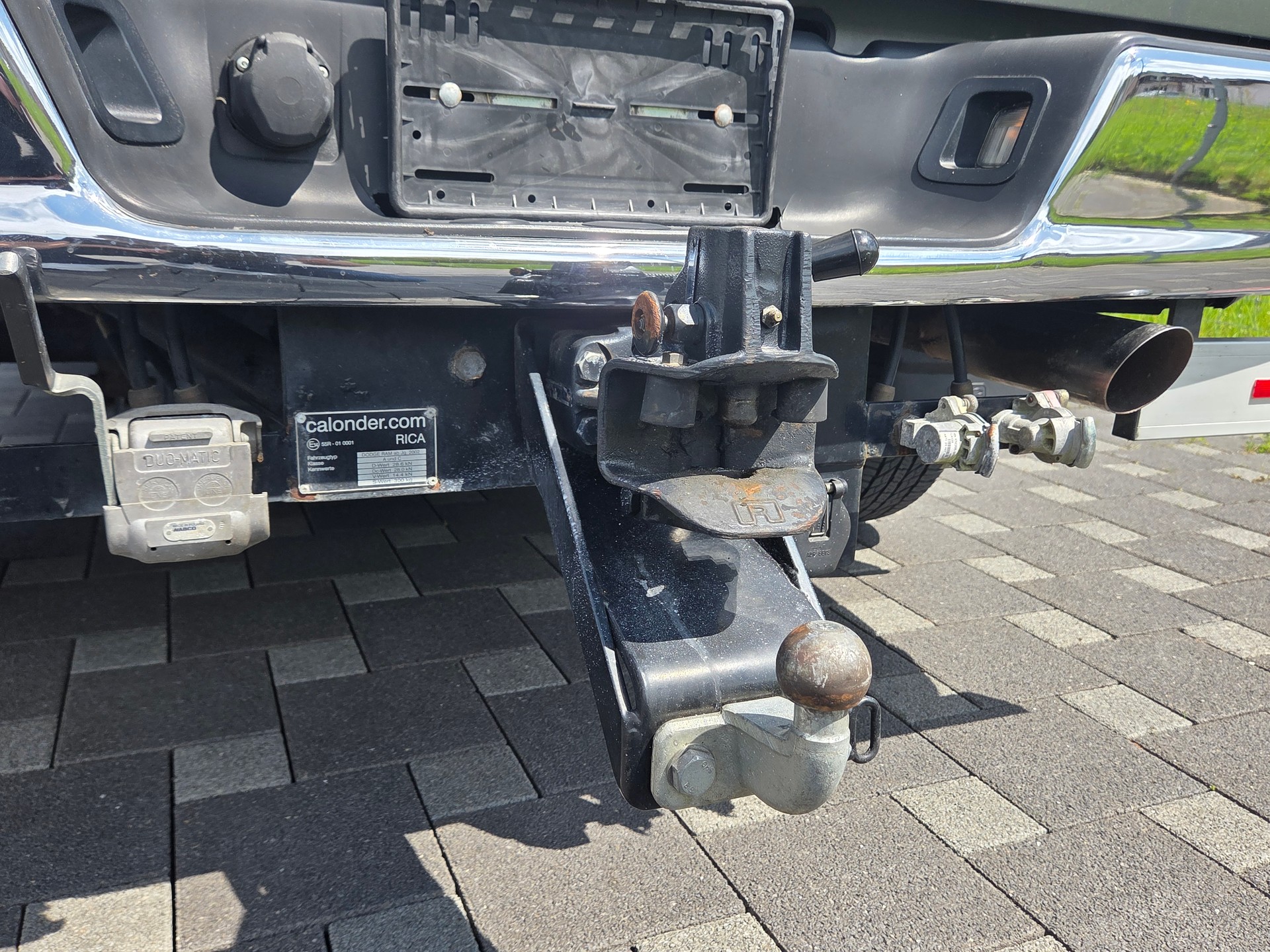 DODGE 1500 4x4 9.5 t Anhängerkupplung-image-14