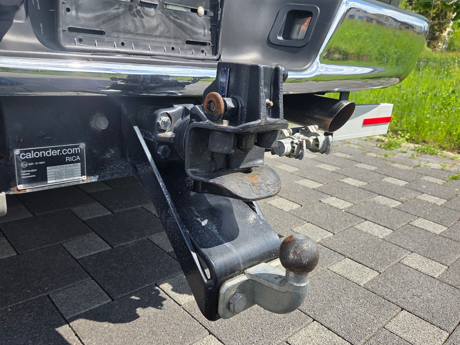 DODGE 1500 4x4 9.5 t Anhängerkupplung-image-13