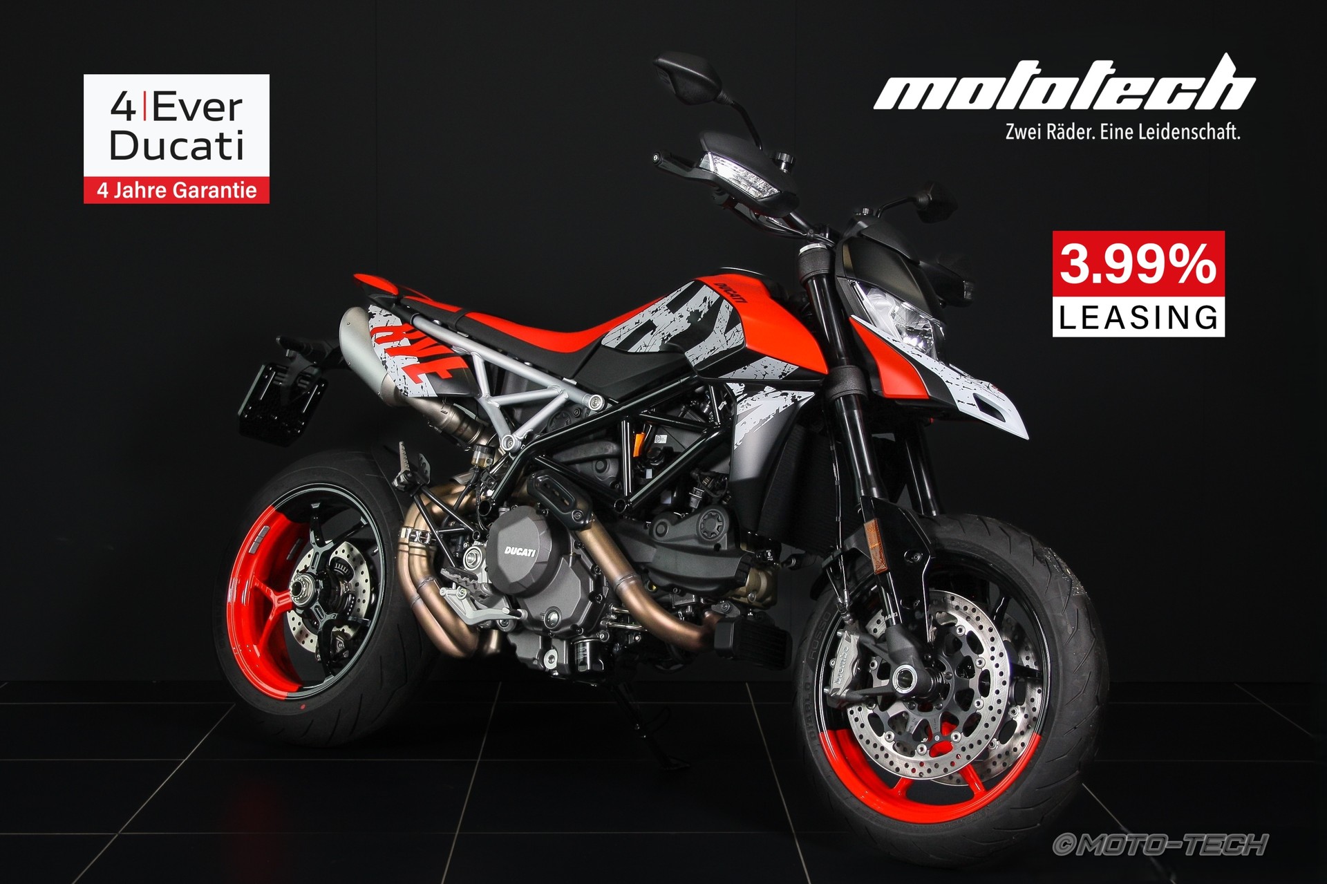 DUCATI Hypermotard 950 RVE (35kW) / 4 JAHRE