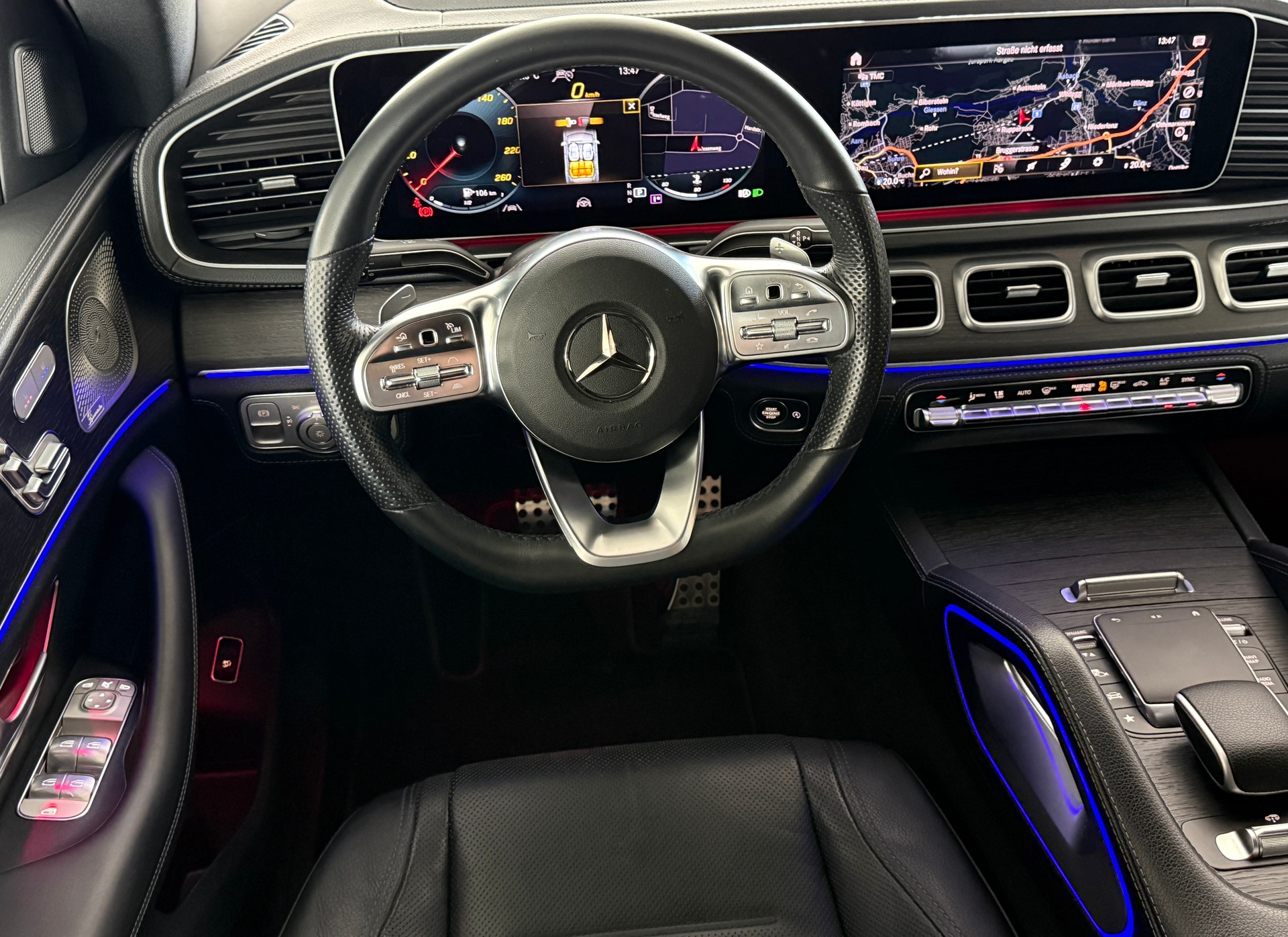 MERCEDES-BENZ GLE Coupé 400 d 4Matic AMG-LINE 9G-Tronic***ALL-BLACK***LUFTFEDERUNG***PANORAMADACH***22 ZollAlu***AMBIENTE-PLUS***-image-19