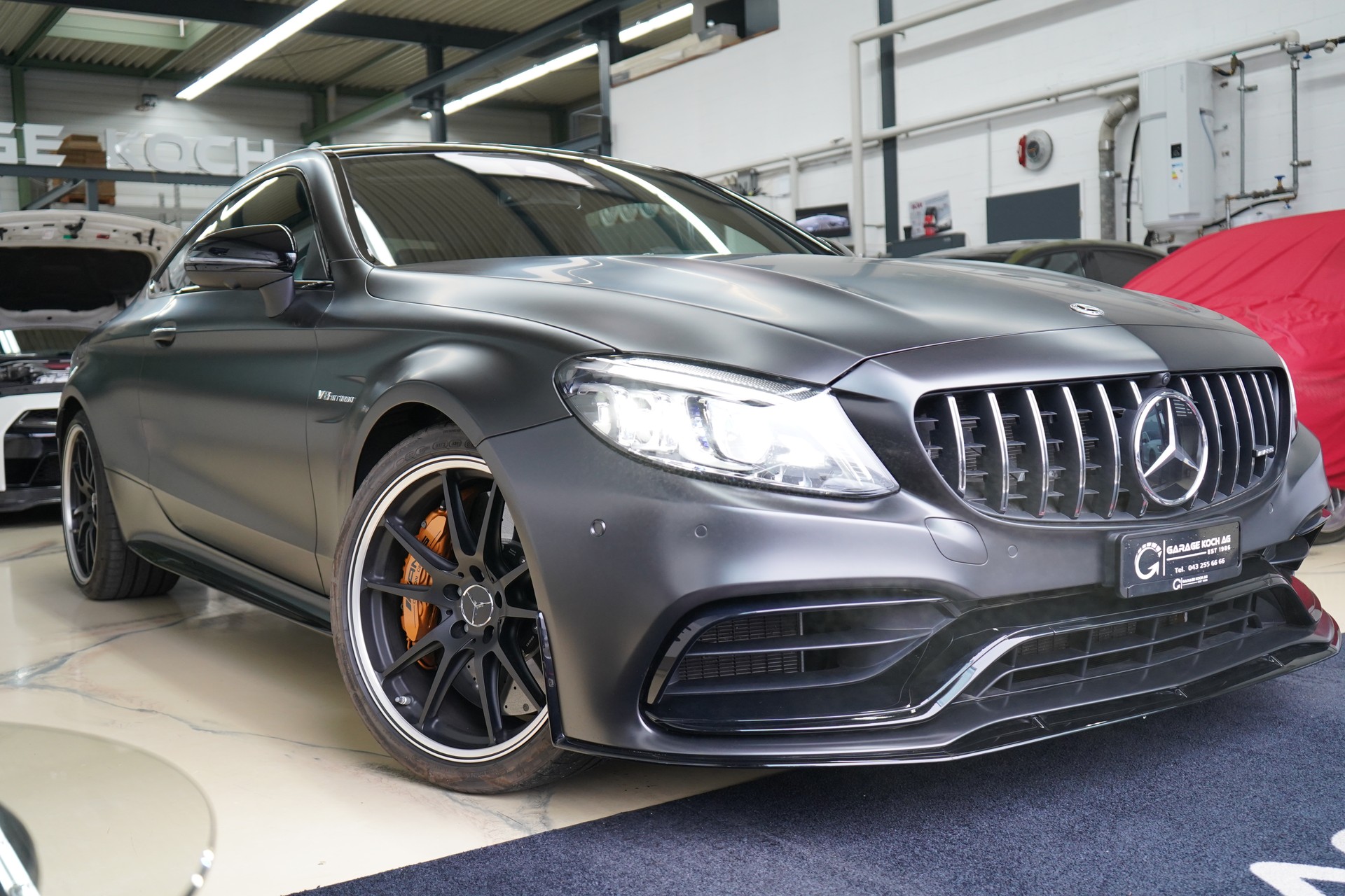 MERCEDES-BENZ C 63 S AMG 9G-tronic / Keramik Bremsen **-image-11