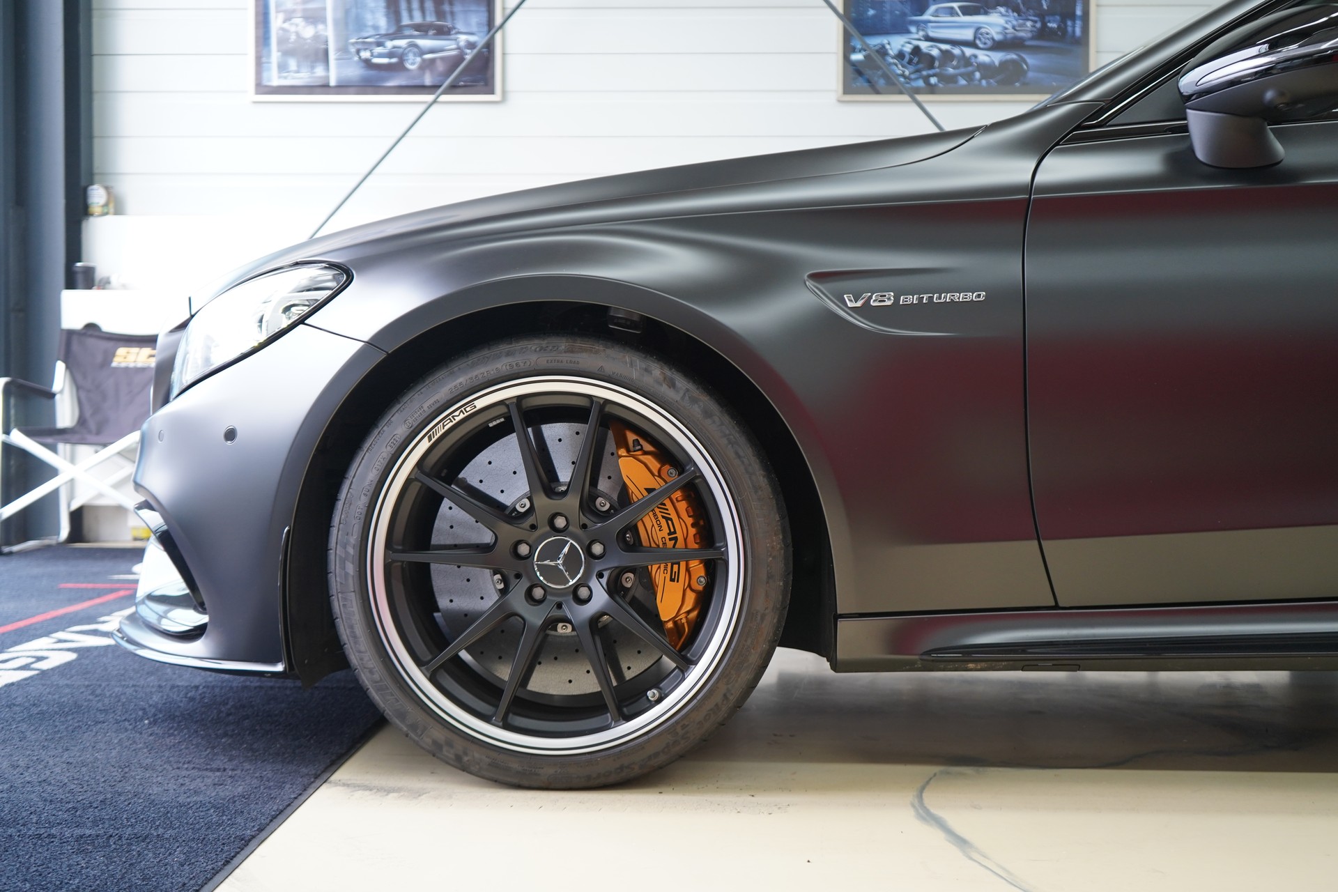 MERCEDES-BENZ C 63 S AMG 9G-tronic / Keramik Bremsen **-image-13
