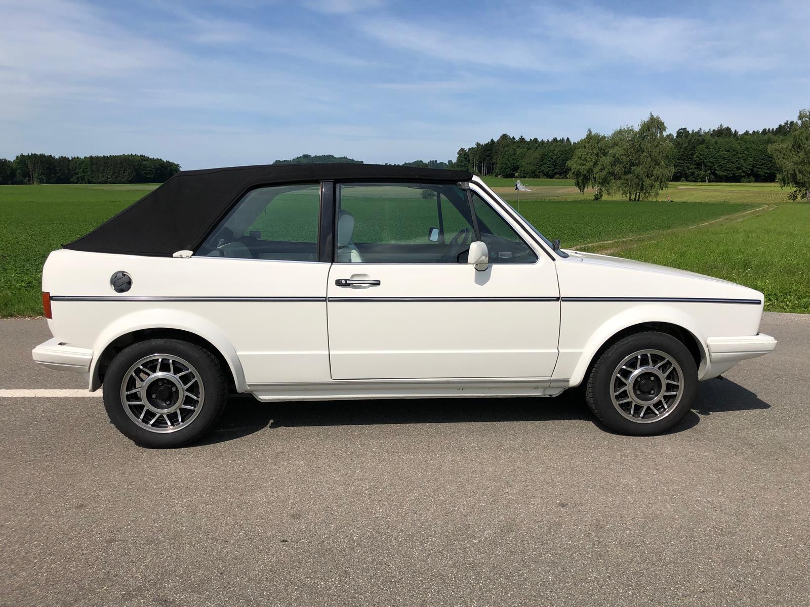 VW Golf Cabriolet 1800 GLI Special/White-image-5