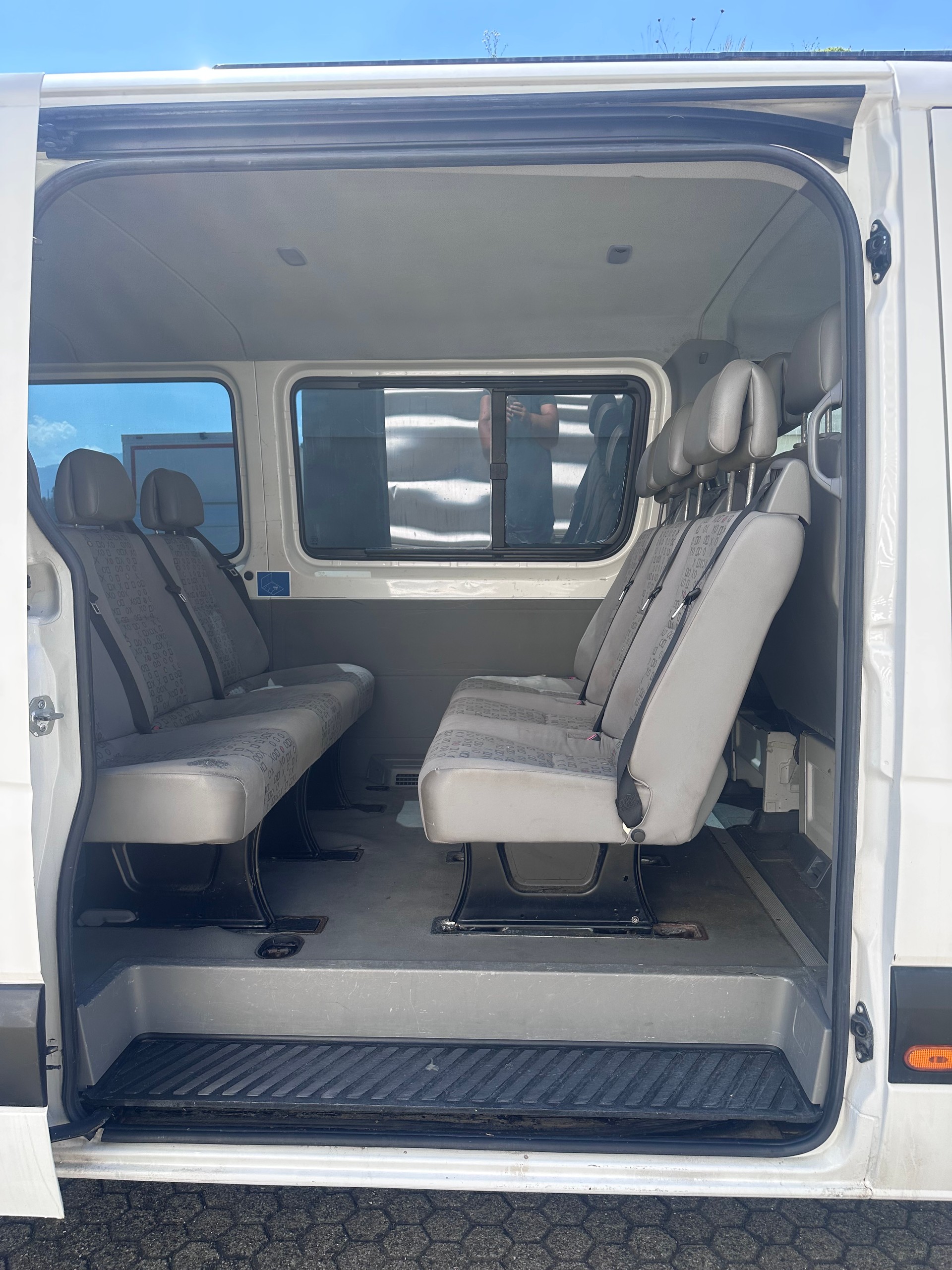 VW Crafter 35 2.5 TDI 109 PS, Standheizung, Klima, 9 Sitz Plätze, Rückfahrtkamera-image-8