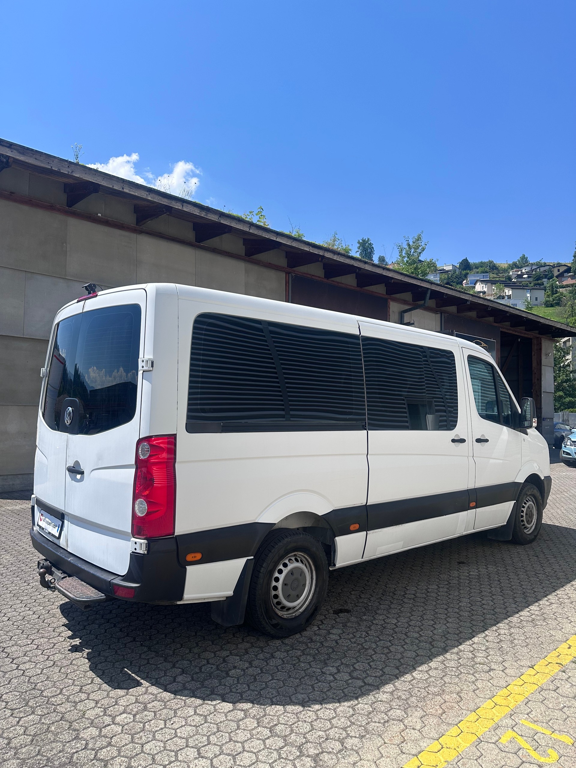 VW Crafter 35 2.5 TDI 109 PS, Standheizung, Klima, 9 Sitz Plätze, Rückfahrtkamera-image-6