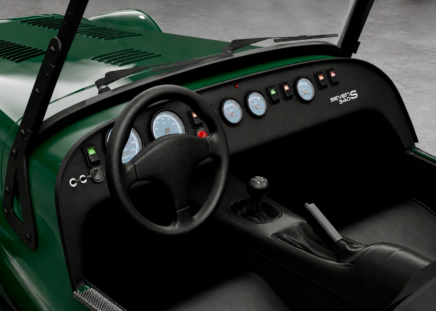 CATERHAM Seven 340S S3 (MY26, Swiss new car, Vintage Green paint, 24-month factory warranty, delivery January 27)-image-9