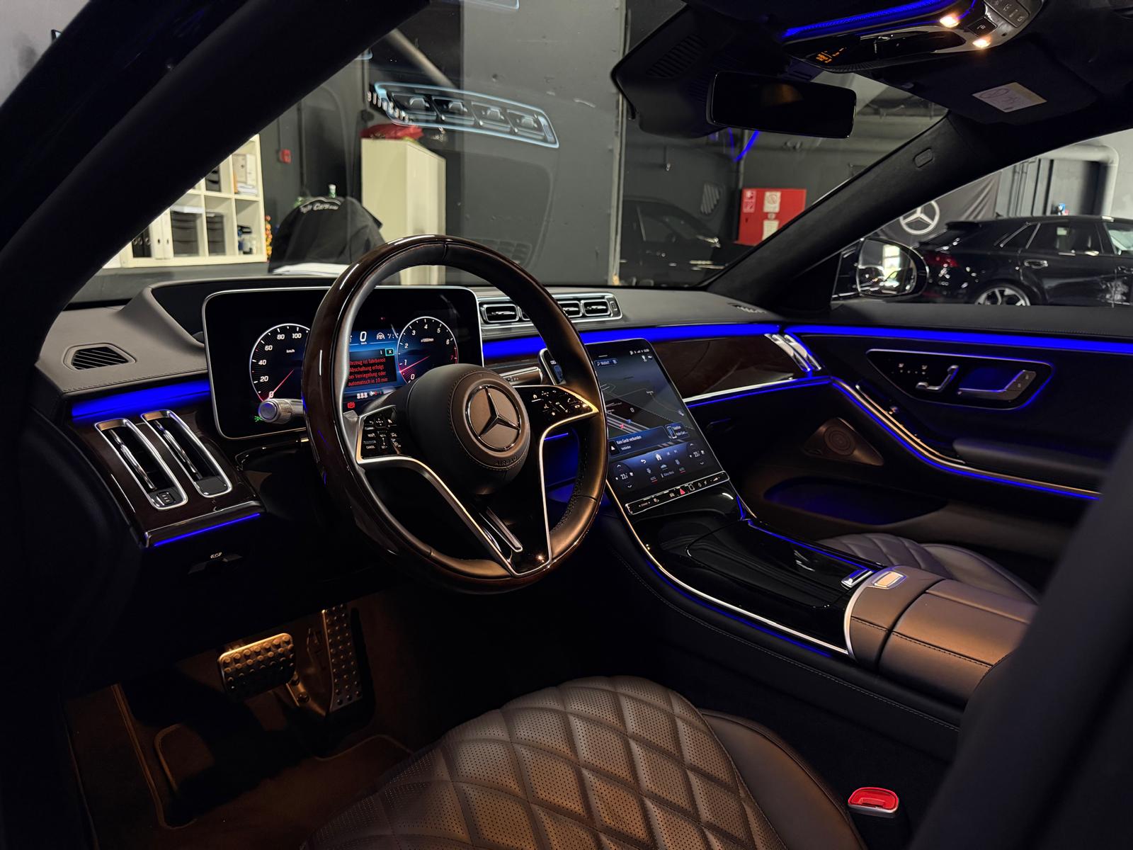 MERCEDES-BENZ S 450 L 4Matic AMG Line 9G-Tronic VOLLAUSSTATTUNG Black Performance 5 Jahre Werksgarantie & Gratisservice-image-10