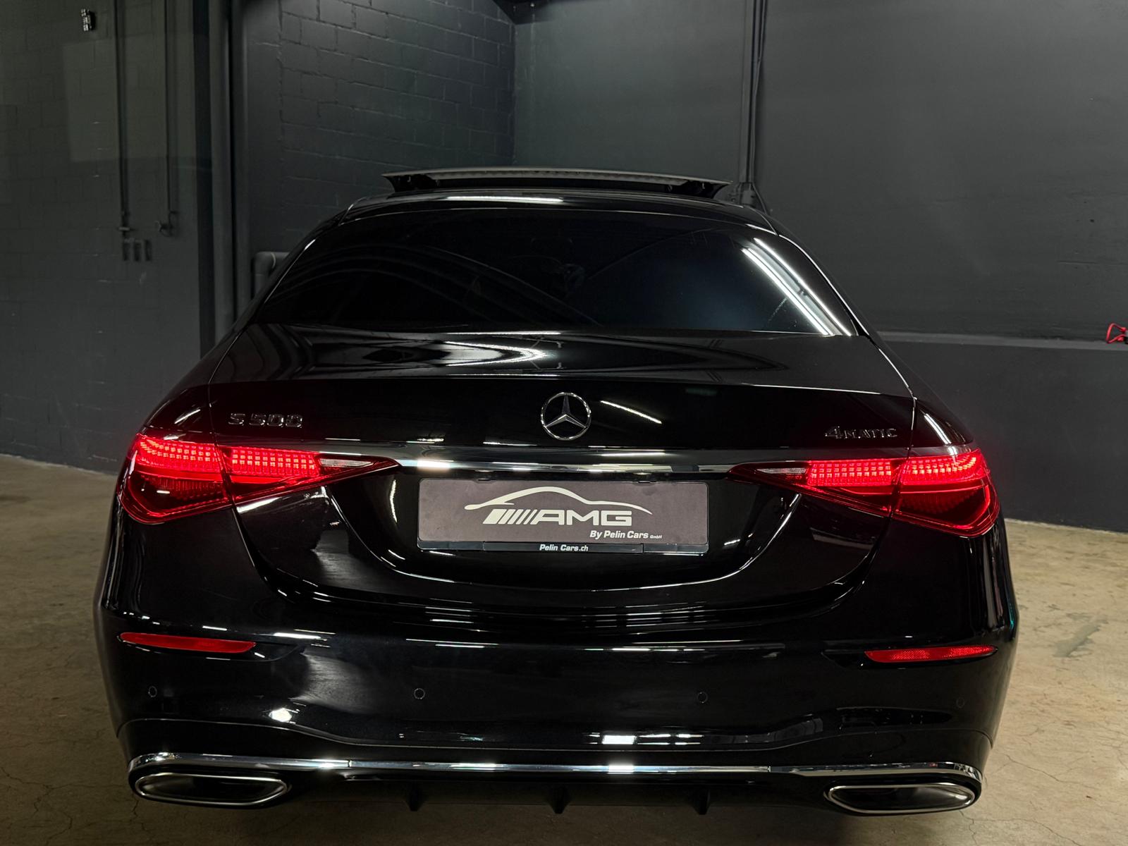 MERCEDES-BENZ S 450 L 4Matic AMG Line 9G-Tronic VOLLAUSSTATTUNG Black Performance 5 Jahre Werksgarantie & Gratisservice-image-6