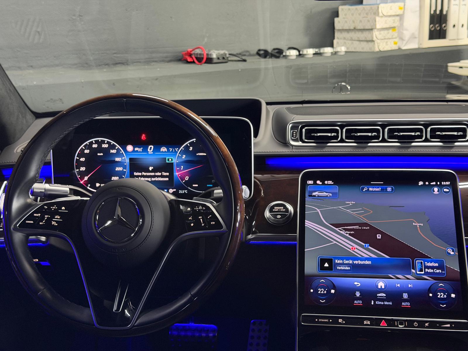 MERCEDES-BENZ S 450 L 4Matic AMG Line 9G-Tronic VOLLAUSSTATTUNG Black Performance 5 Jahre Werksgarantie & Gratisservice-image-9