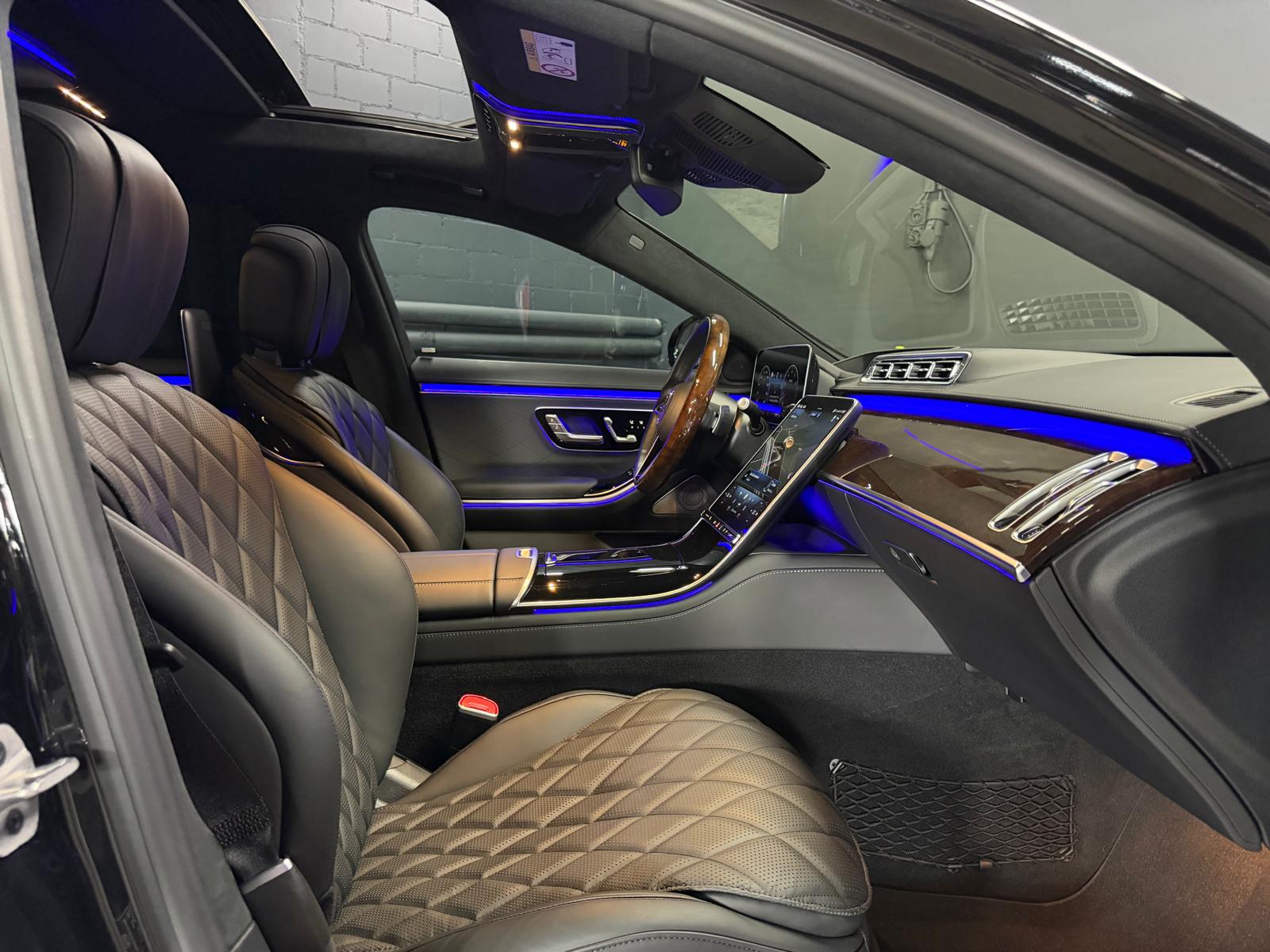 MERCEDES-BENZ S 450 L 4Matic AMG Line 9G-Tronic VOLLAUSSTATTUNG Black Performance 5 Jahre Werksgarantie & Gratisservice-image-12