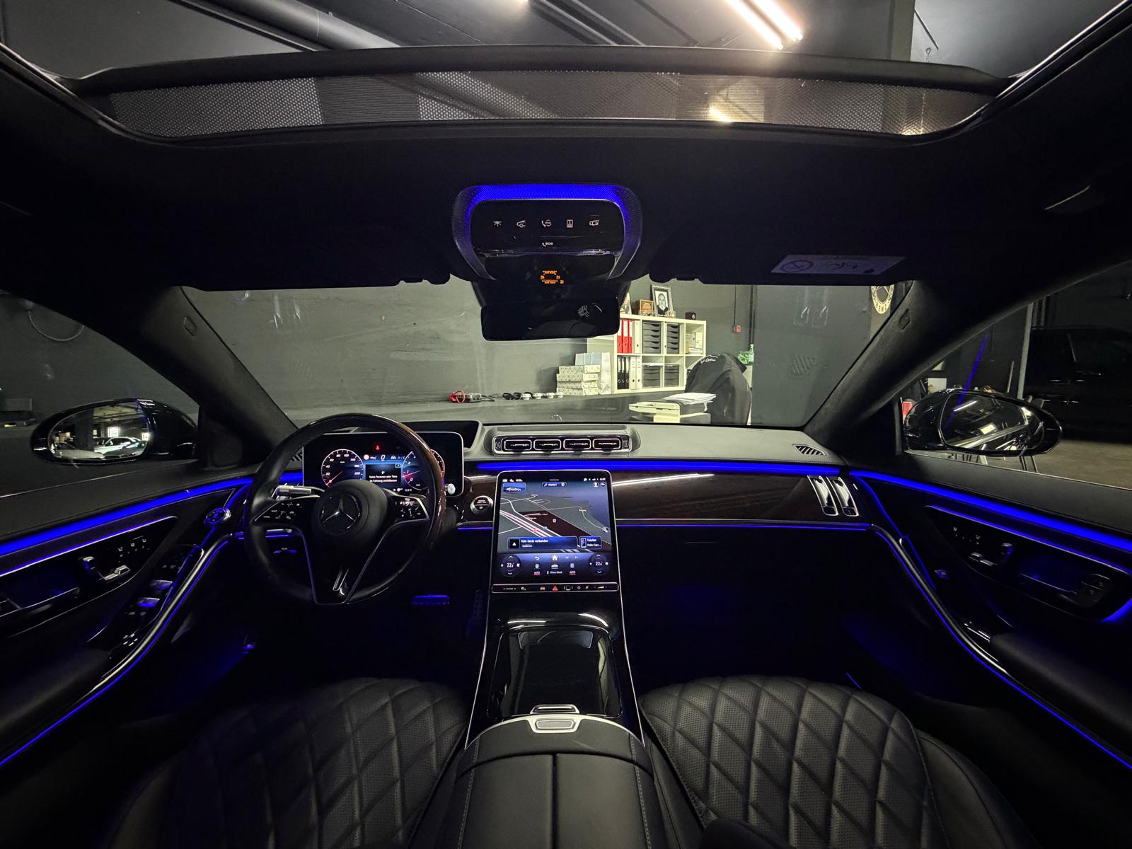 MERCEDES-BENZ S 450 L 4Matic AMG Line 9G-Tronic VOLLAUSSTATTUNG Black Performance 5 Jahre Werksgarantie & Gratisservice-image-11