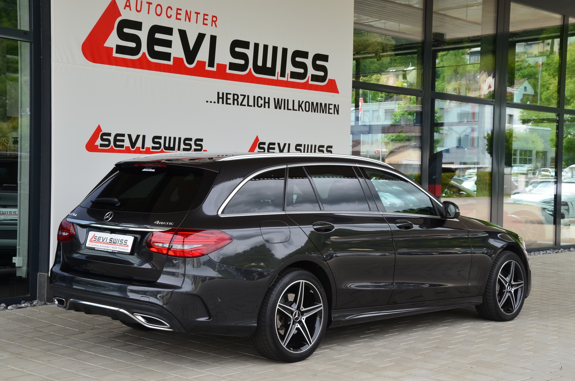 MERCEDES-BENZ C 220 d Swiss Star AMG Line 4M 9G-Tronic*Frisch ab MFK,1 Jahr oder 20000km Garantie*-showroom-element-3