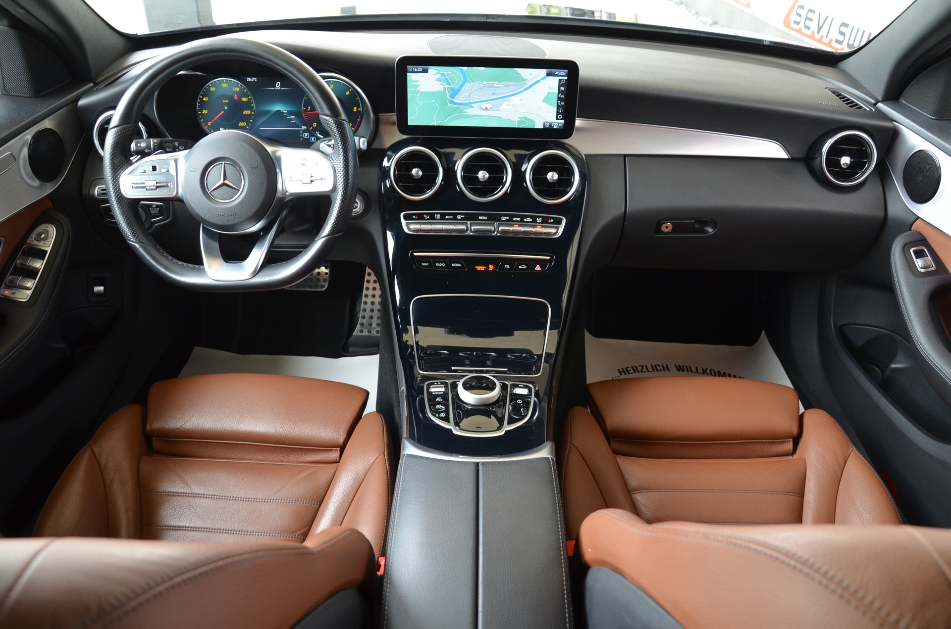 MERCEDES-BENZ C 220 d Swiss Star AMG Line 4M 9G-Tronic*Frisch ab MFK,1 Jahr oder 20000km Garantie*-image-9