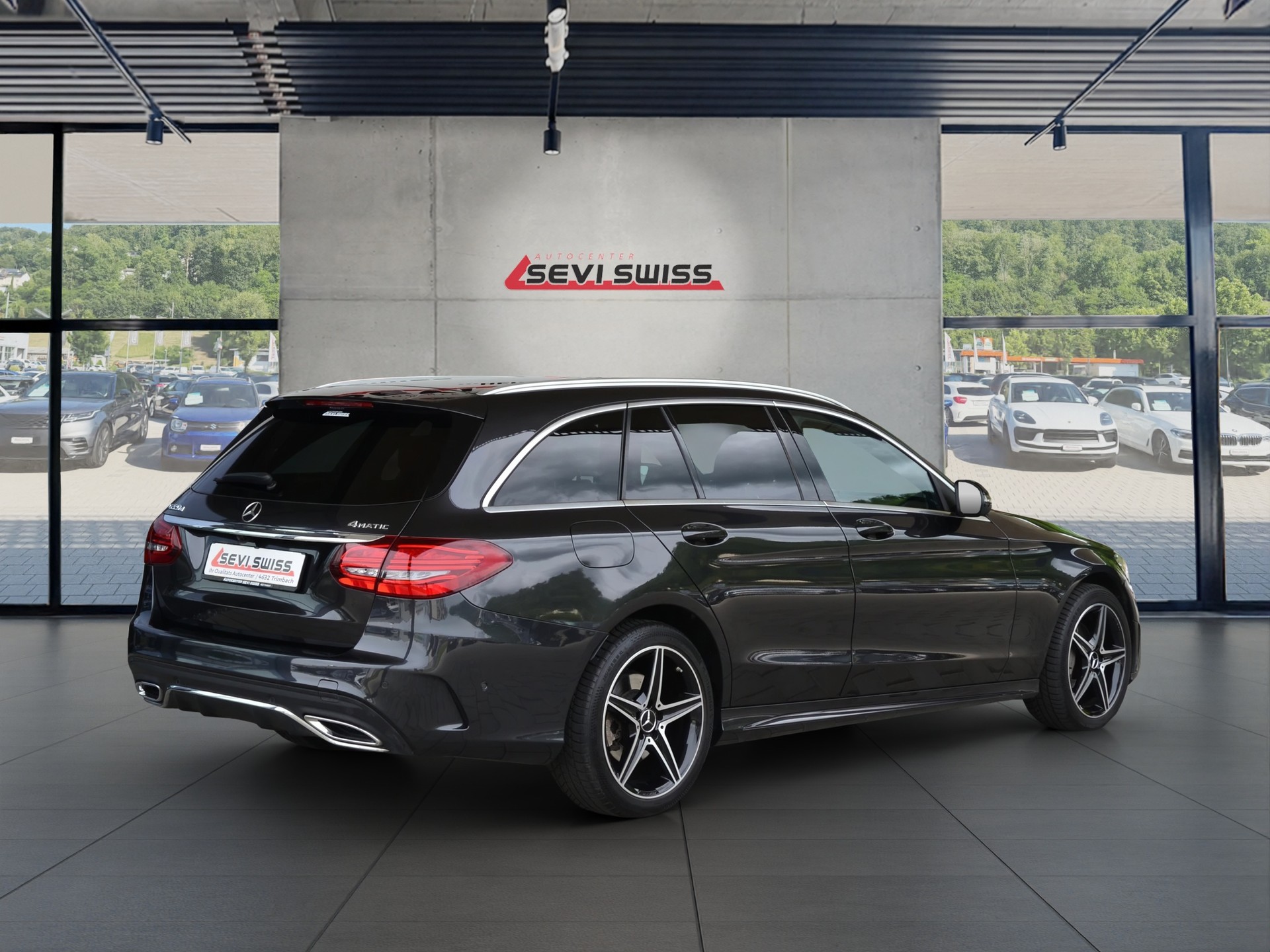 MERCEDES-BENZ C 220 d Swiss Star AMG Line 4M 9G-Tronic*Frisch ab MFK,1 Jahr oder 20000km Garantie*-image-2