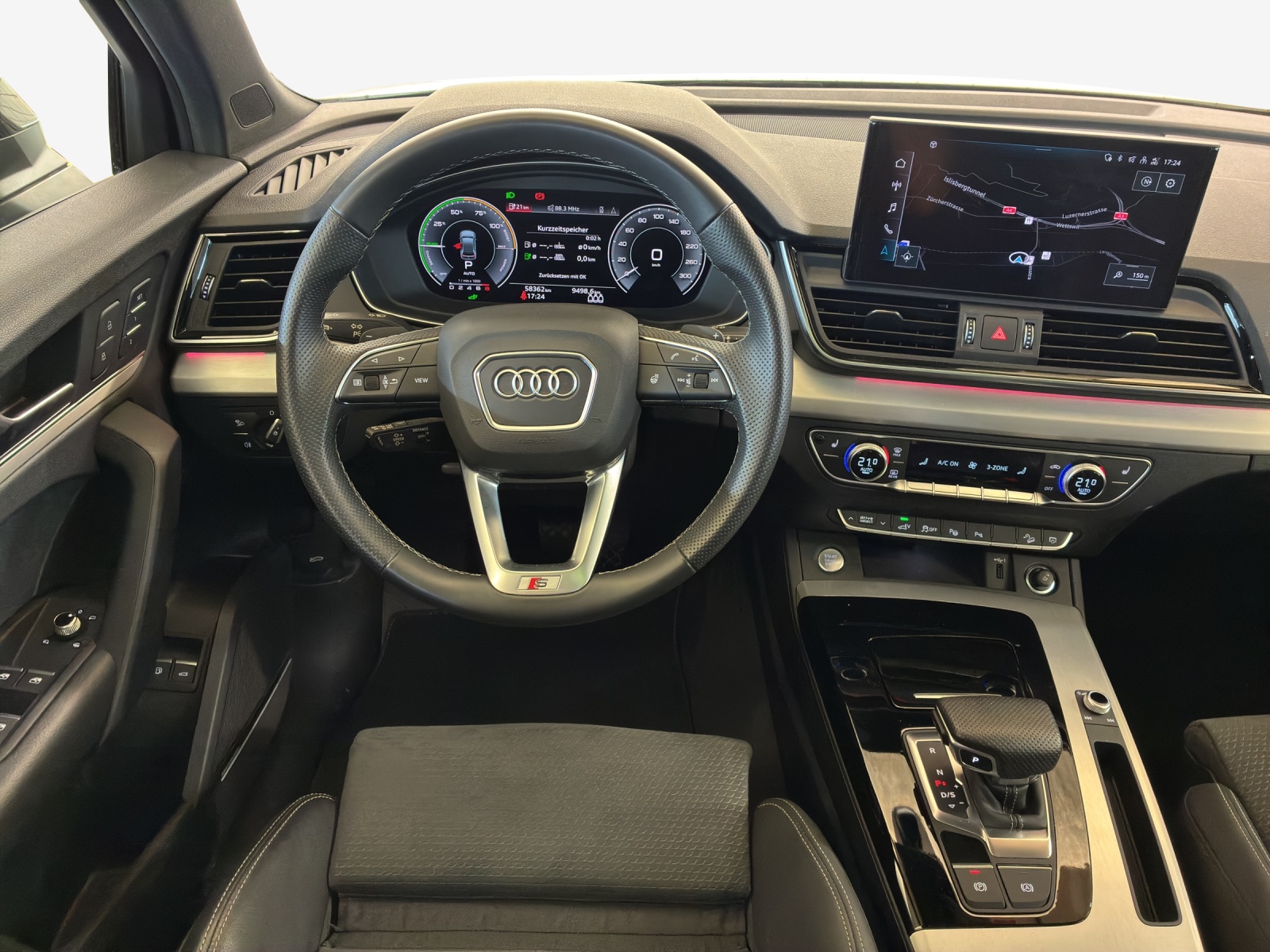 AUDI Q5 Sportback 50 TFSI e PHEV S line quattro S-tronic-image-8