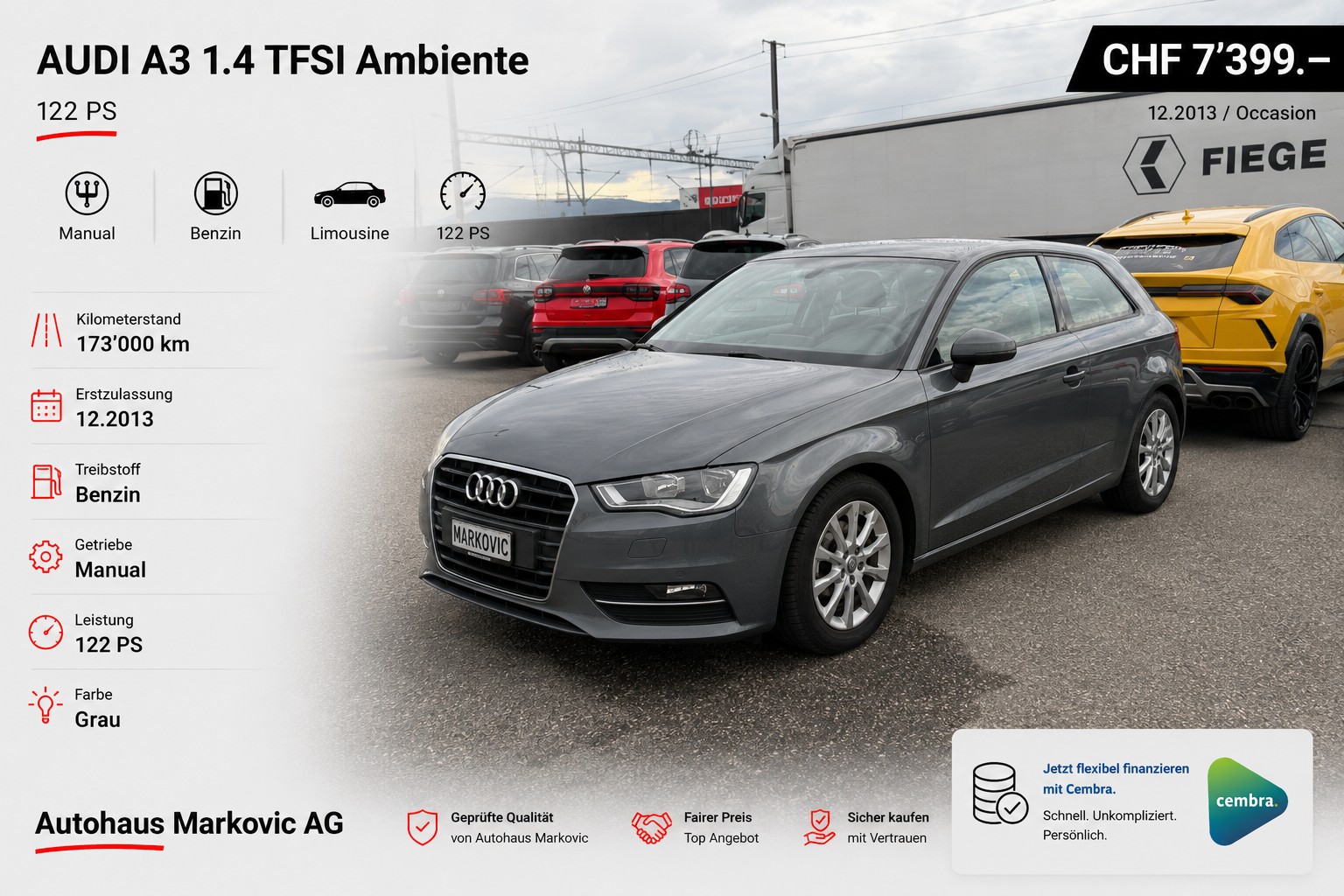 AUDI A3 1.4 TFSI Ambiente-image-0