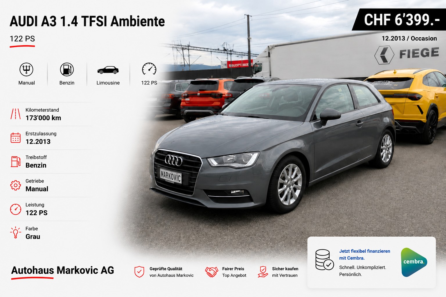 AUDI A3 1.4 TFSI Ambiente-image-0
