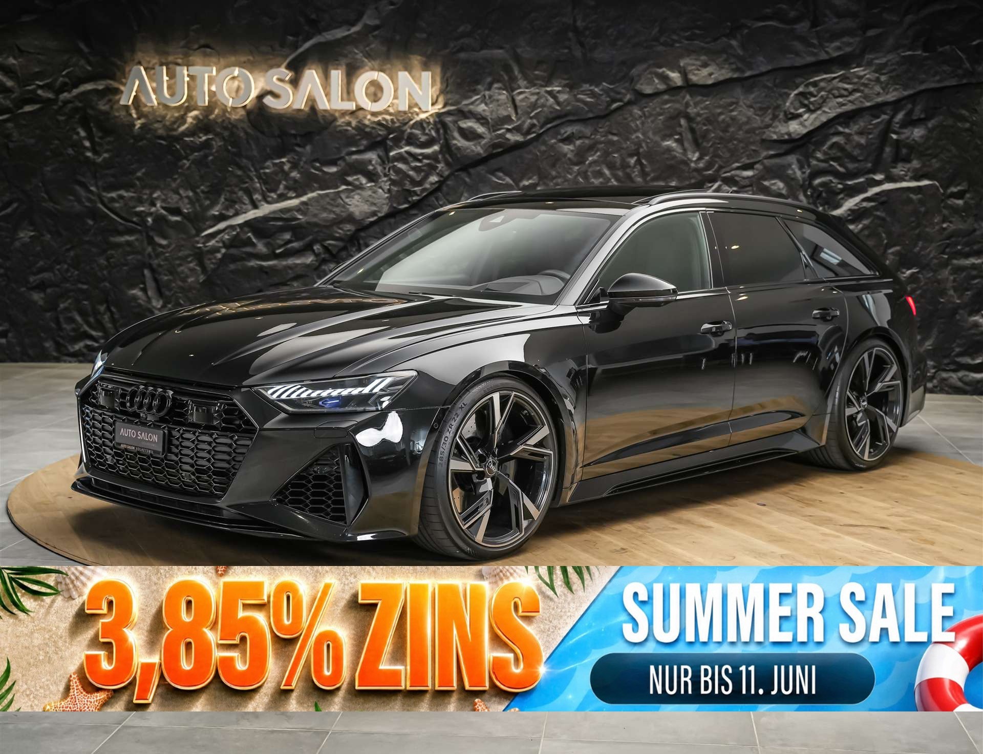AUDI RS6 Avant 4.0 TFSI V8 quattro *CH-Auto*Panorama*Sitzlüftung*Head-Up*