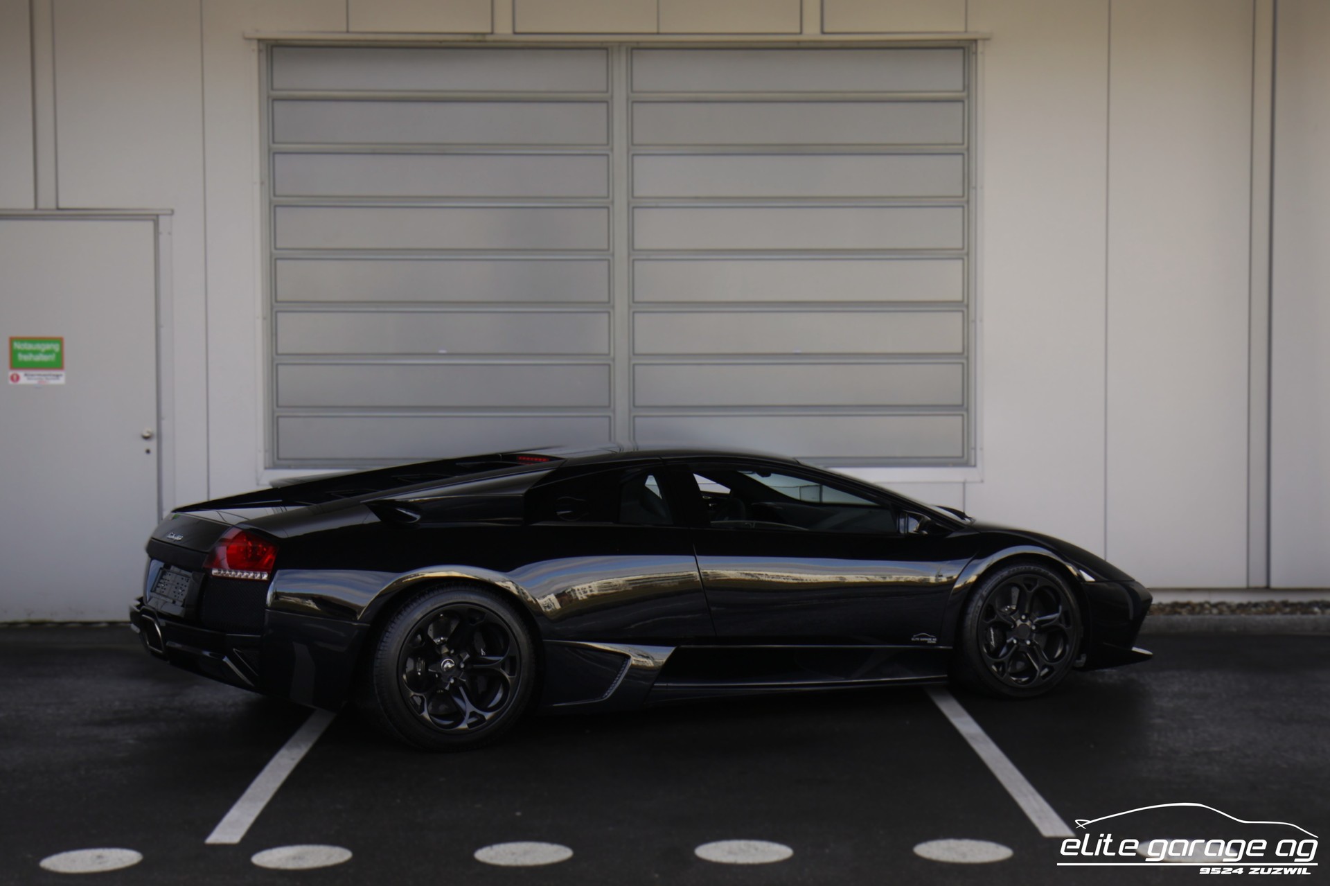 LAMBORGHINI Murciélago LP640-4 Cpé ALL BLACK-image-4