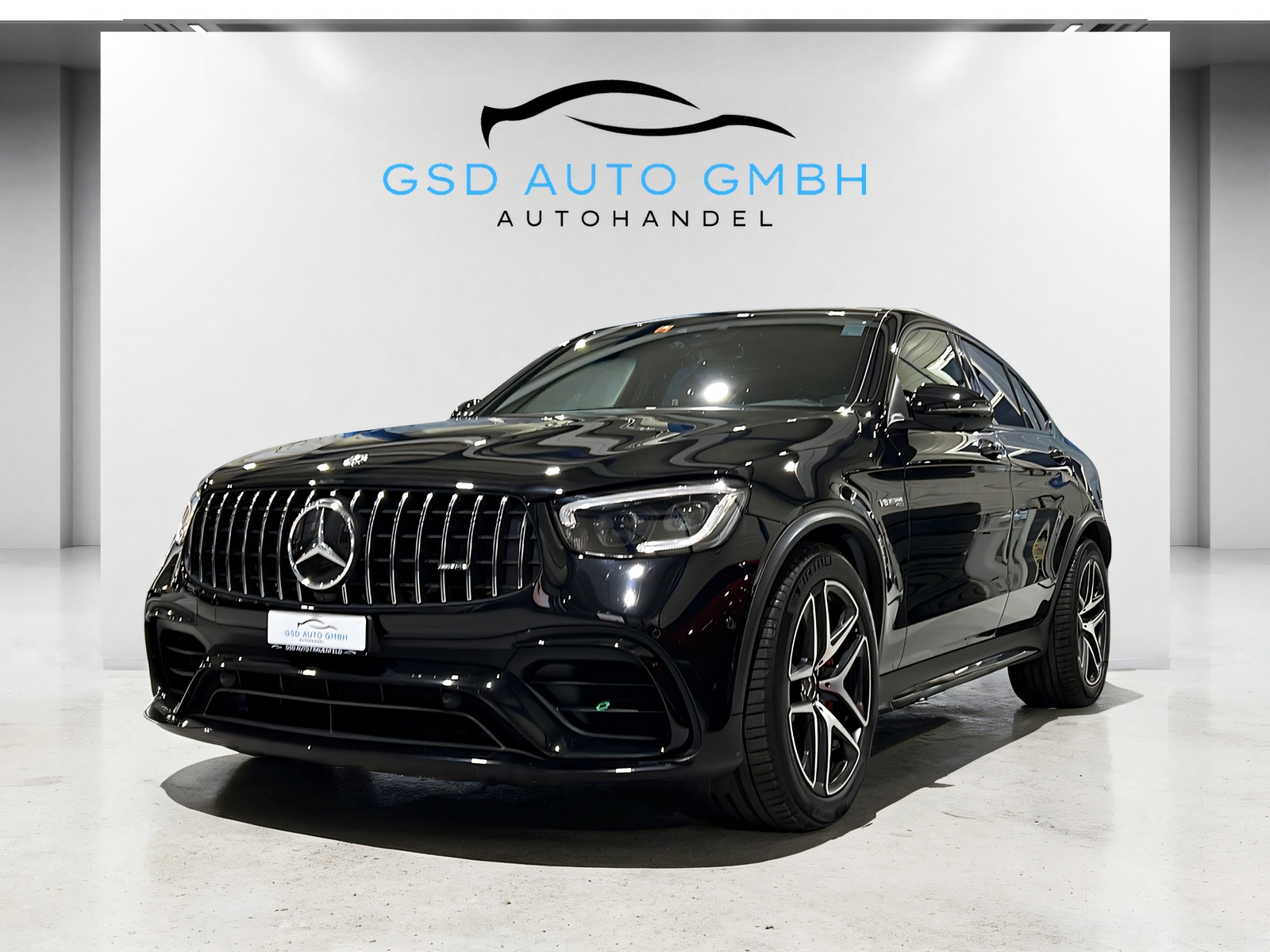 MERCEDES-BENZ GLC Coupé 63 S AMG 4Matic 9G-Tronic**Head up,Panodach,360 Kam,Frisch ab MFK**-image-0