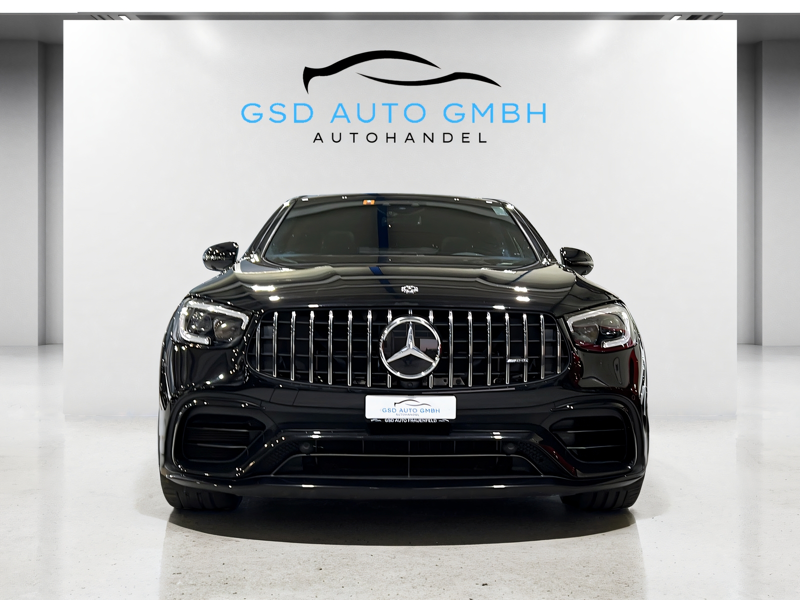 MERCEDES-BENZ GLC Coupé 63 S AMG 4Matic 9G-Tronic**Head up,Panodach,360 Kam,Frisch ab MFK**-image-1