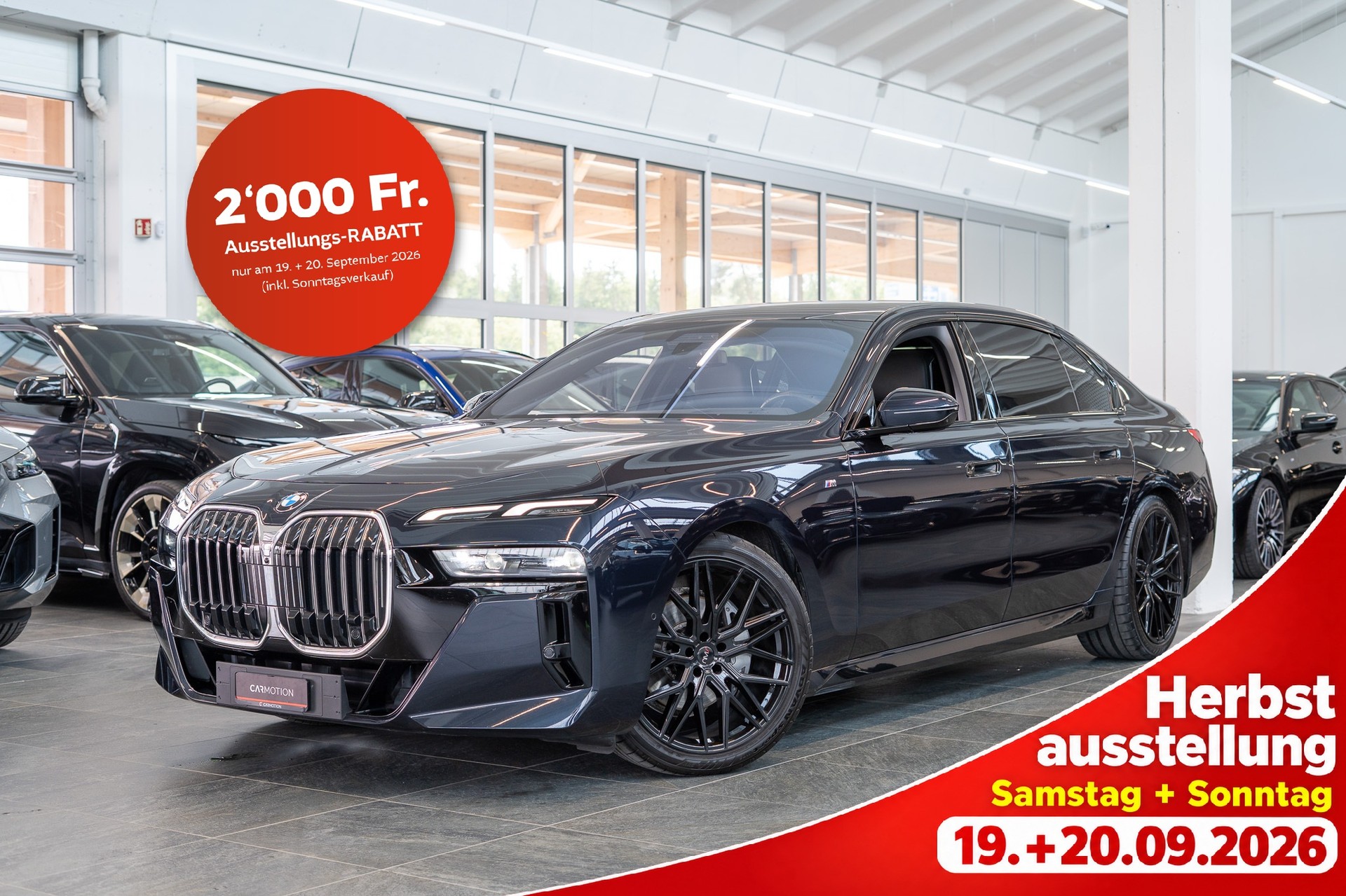 BMW 740d xDrive / Theatre Screen / 360° Kamera / Bowers & Wilinks / Head-Up Display-image-0