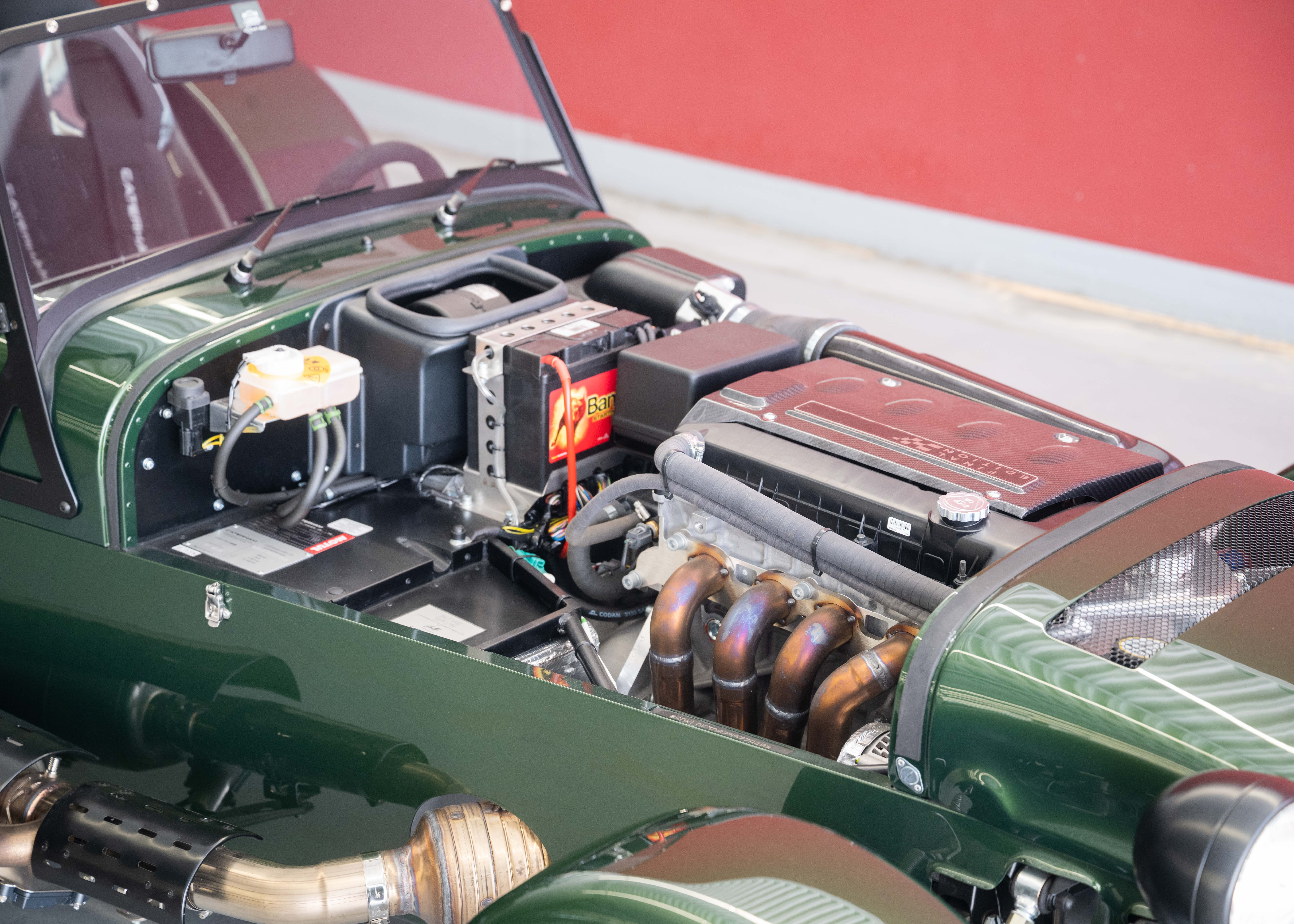 Image CATERHAM SEVEN Seven 485 Final Edition 47 of 60 (S3 Chassis, Swiss-homologated new car, Verde Emes premium paint, 24-month factory warranty)