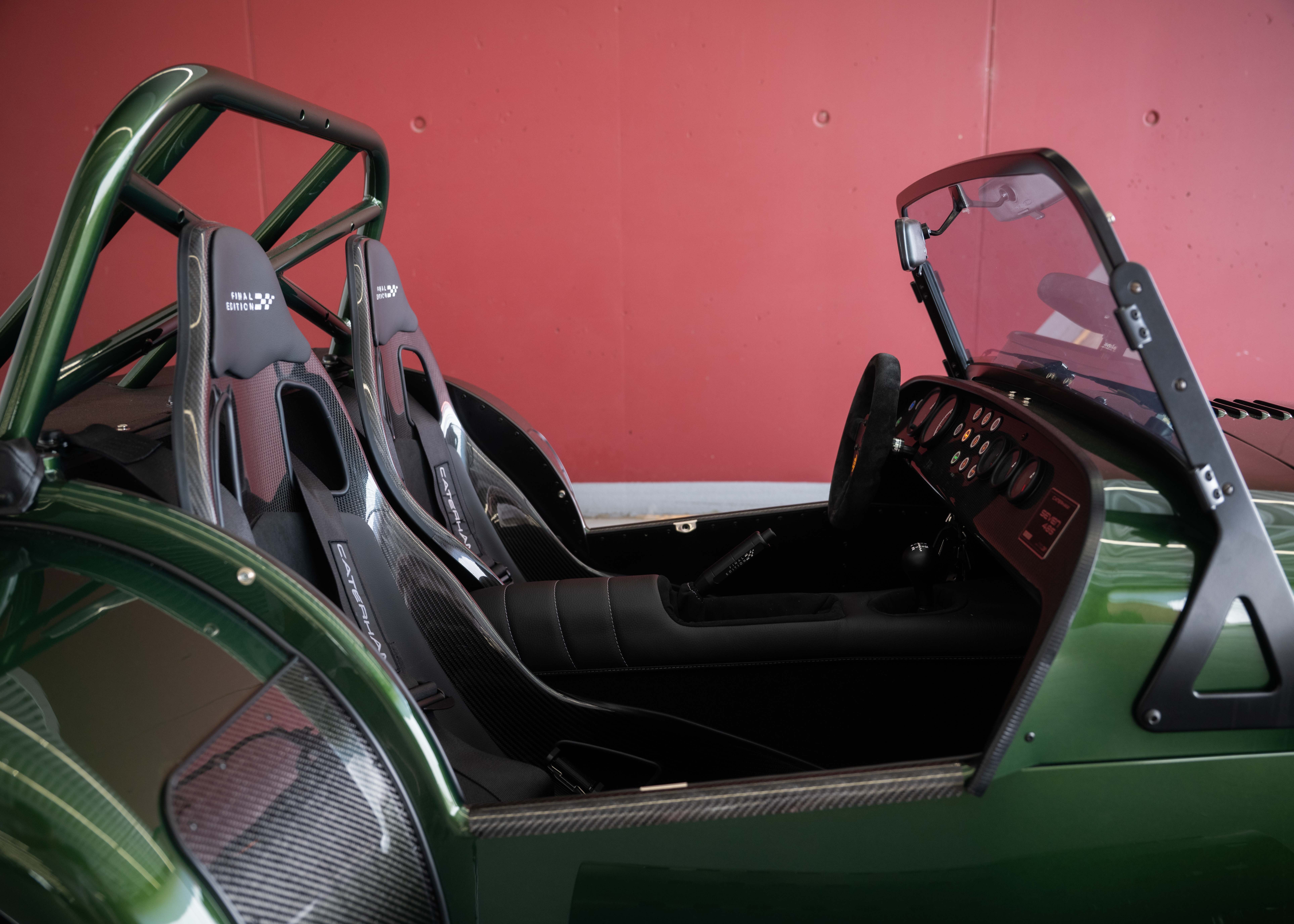 Image CATERHAM SEVEN Seven 485 Final Edition 47 of 60 (S3 Chassis, Swiss-homologated new car, Verde Emes premium paint, 24-month factory warranty)