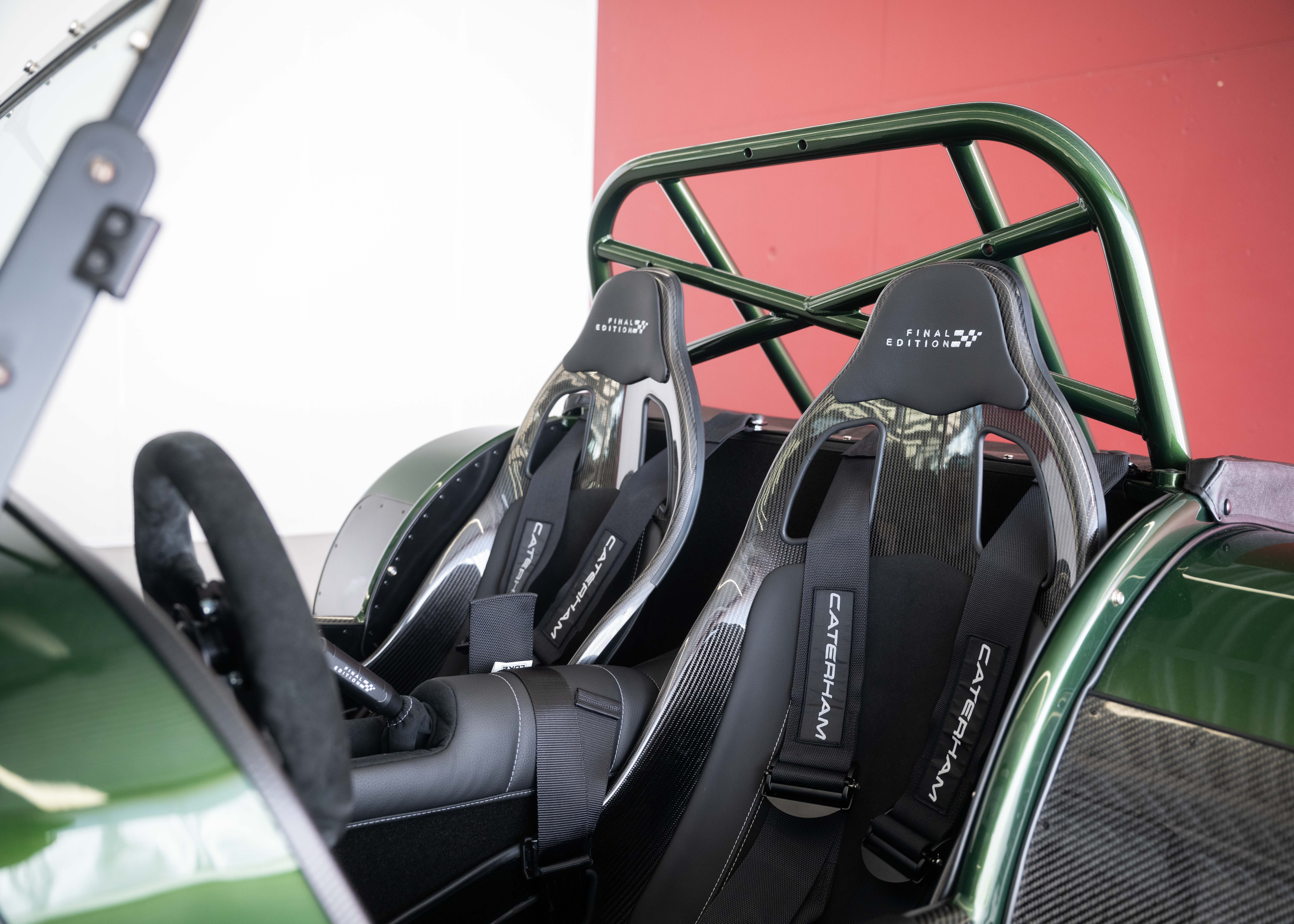 Image CATERHAM SEVEN Seven 485 Final Edition 47 of 60 (S3 Chassis, Swiss-homologated new car, Verde Emes premium paint, 24-month factory warranty)
