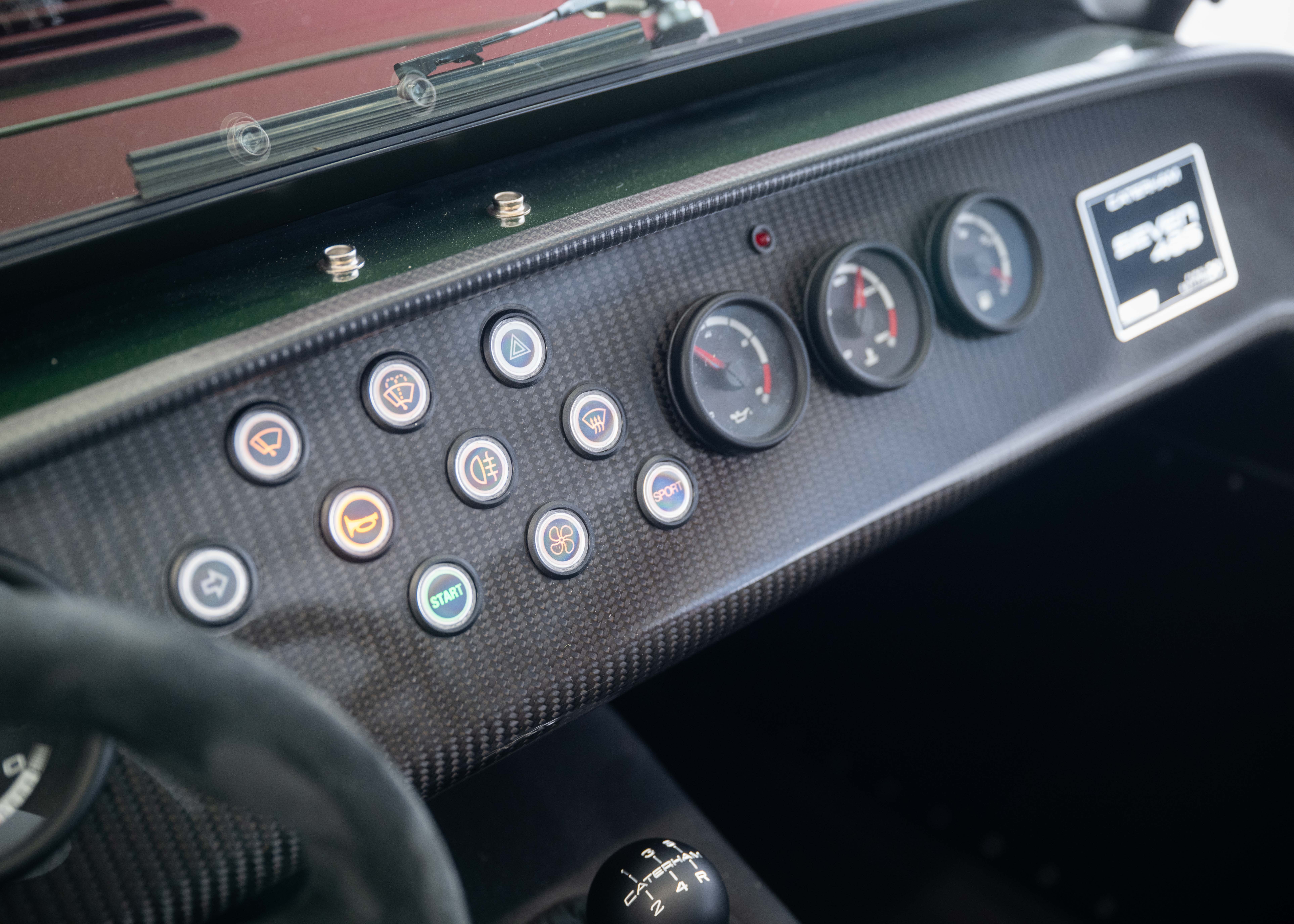 Image CATERHAM SEVEN Seven 485 Final Edition 47 of 60 (S3 Chassis, Swiss-homologated new car, Verde Emes premium paint, 24-month factory warranty)