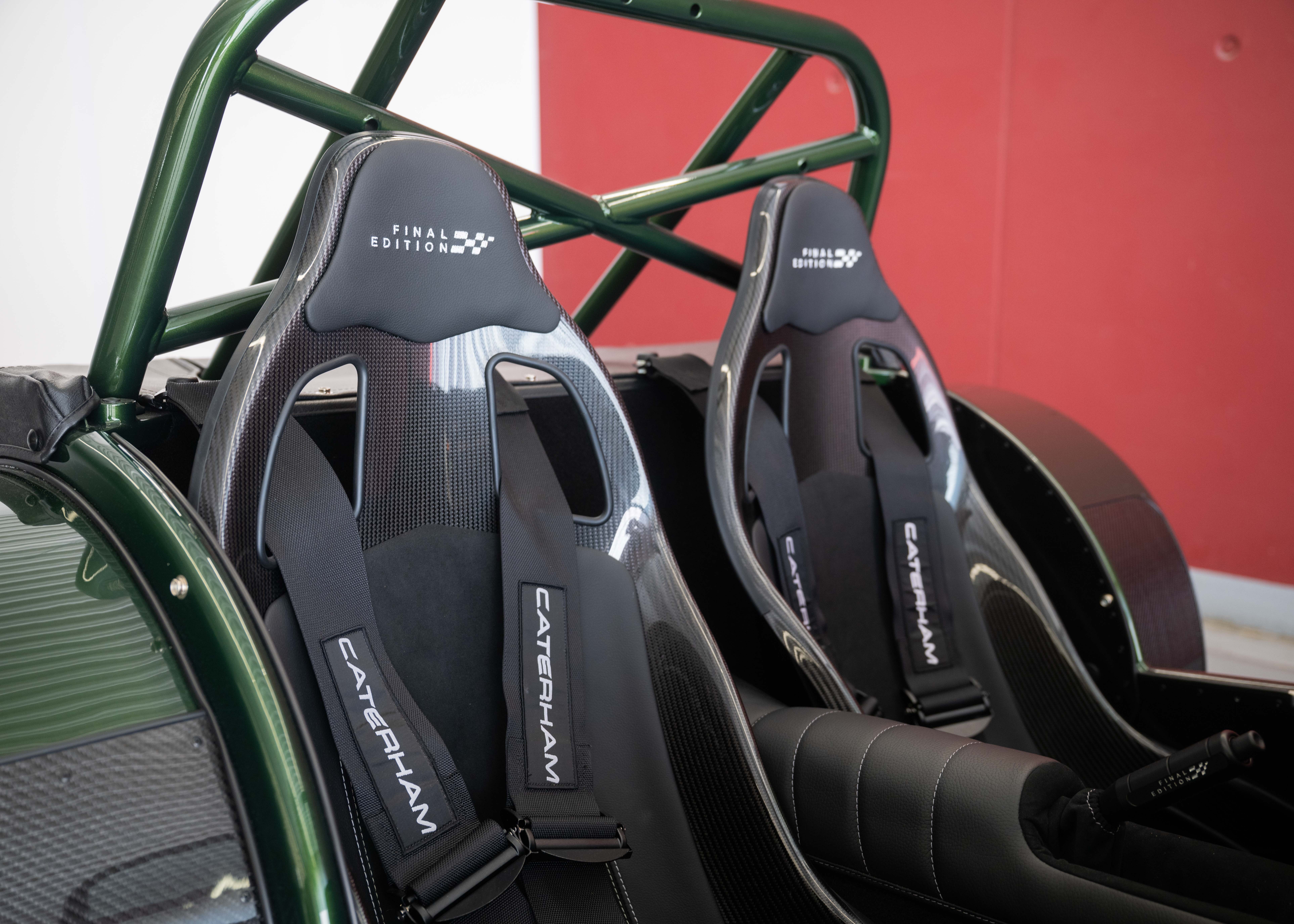 Image CATERHAM SEVEN Seven 485 Final Edition 47 of 60 (S3 Chassis, Swiss-homologated new car, Verde Emes premium paint, 24-month factory warranty)