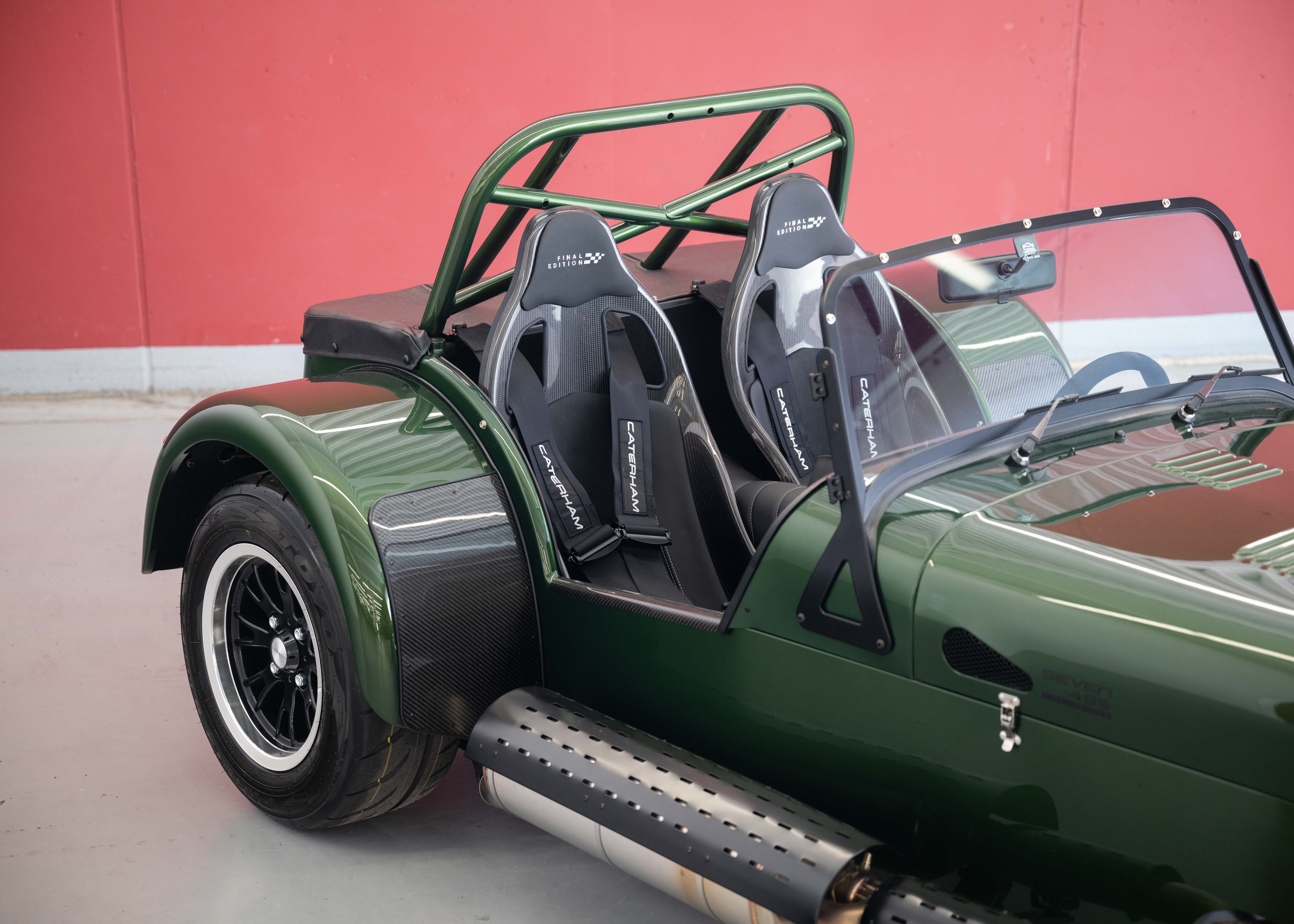Image CATERHAM SEVEN Seven 485 Final Edition 47 of 60 (S3 Chassis, Swiss-homologated new car, Verde Emes premium paint, 24-month factory warranty)