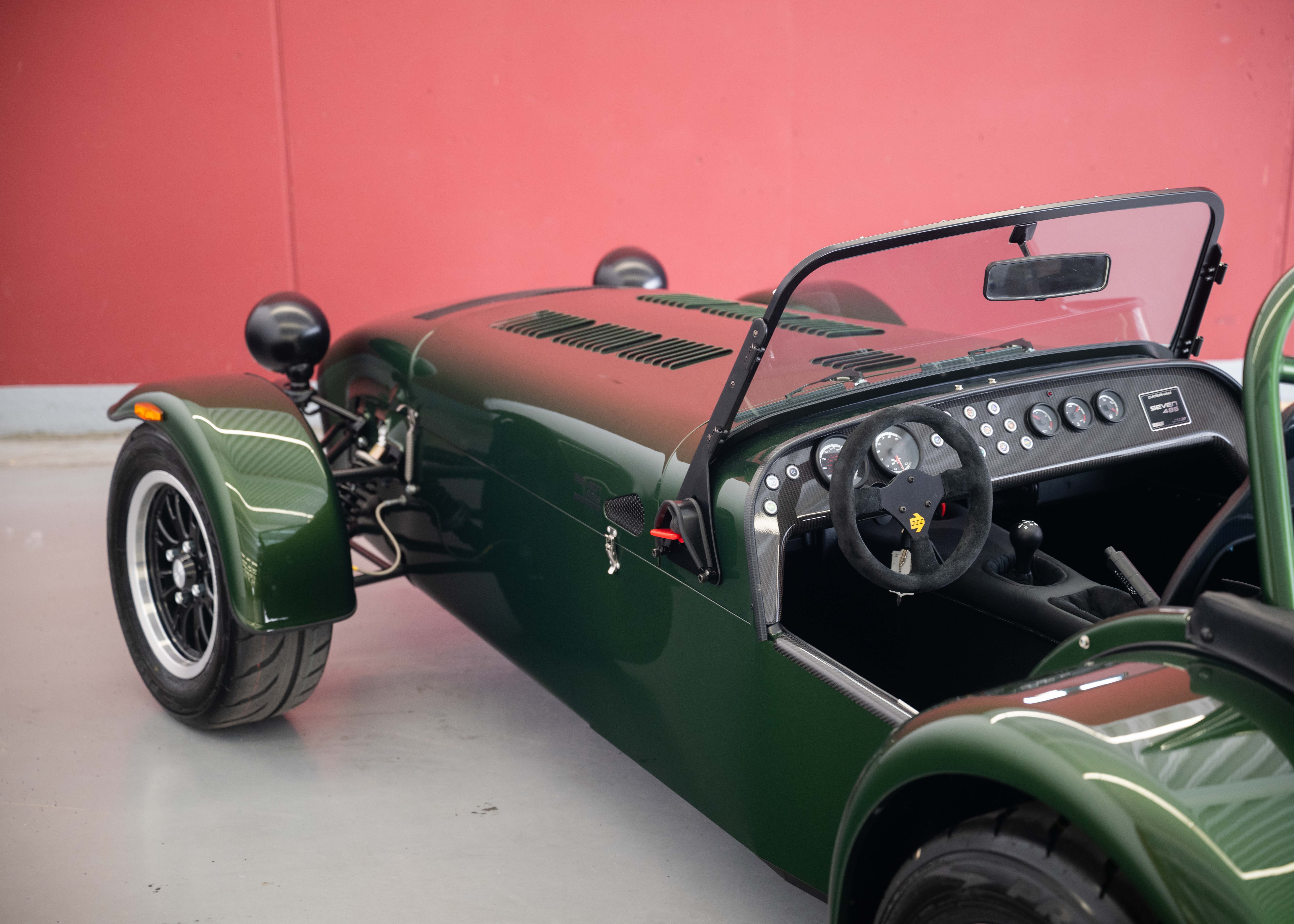 Image CATERHAM SEVEN Seven 485 Final Edition 47 of 60 (S3 Chassis, Swiss-homologated new car, Verde Emes premium paint, 24-month factory warranty)