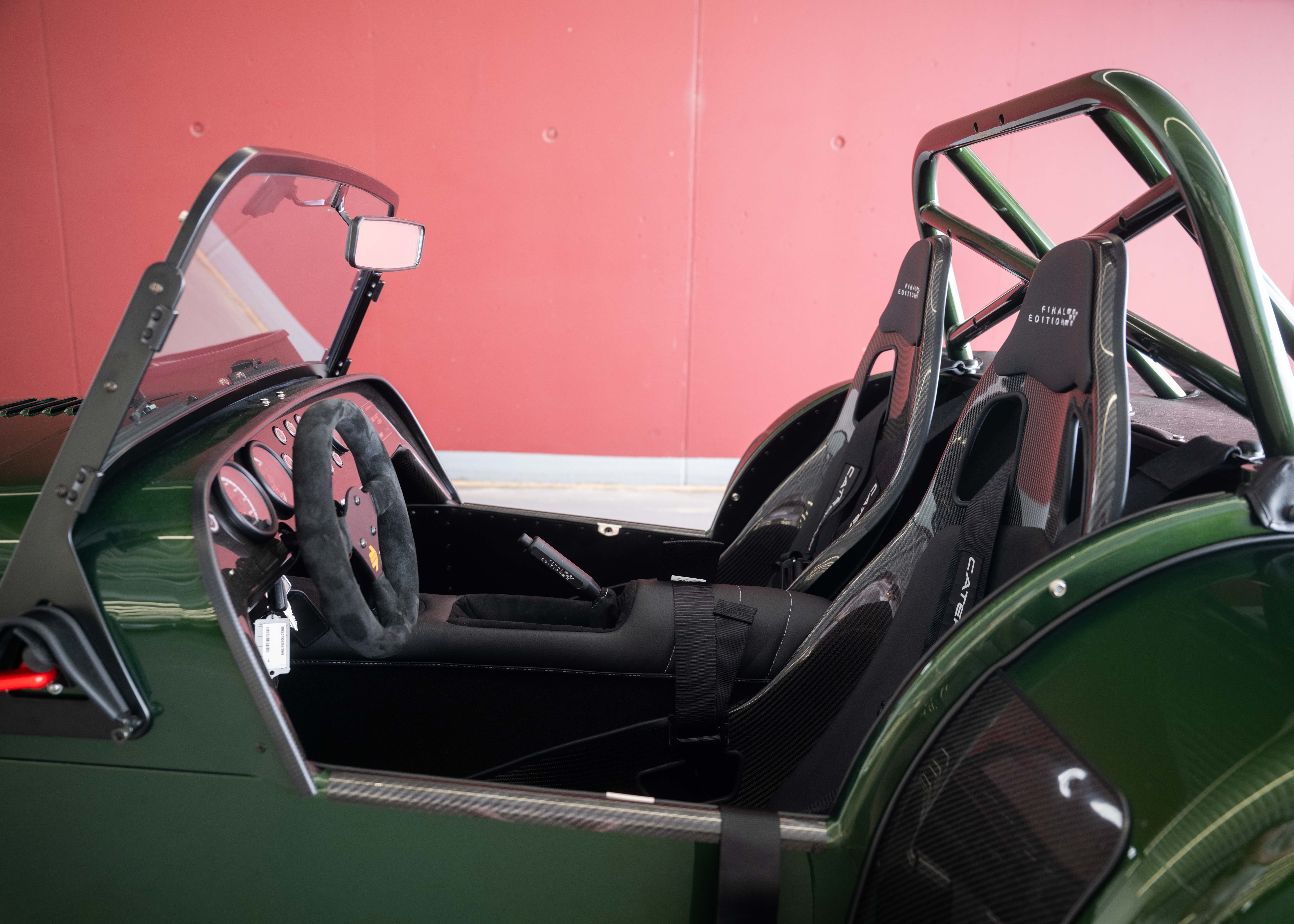 Image CATERHAM SEVEN Seven 485 Final Edition 47 of 60 (S3 Chassis, Swiss-homologated new car, Verde Emes premium paint, 24-month factory warranty)
