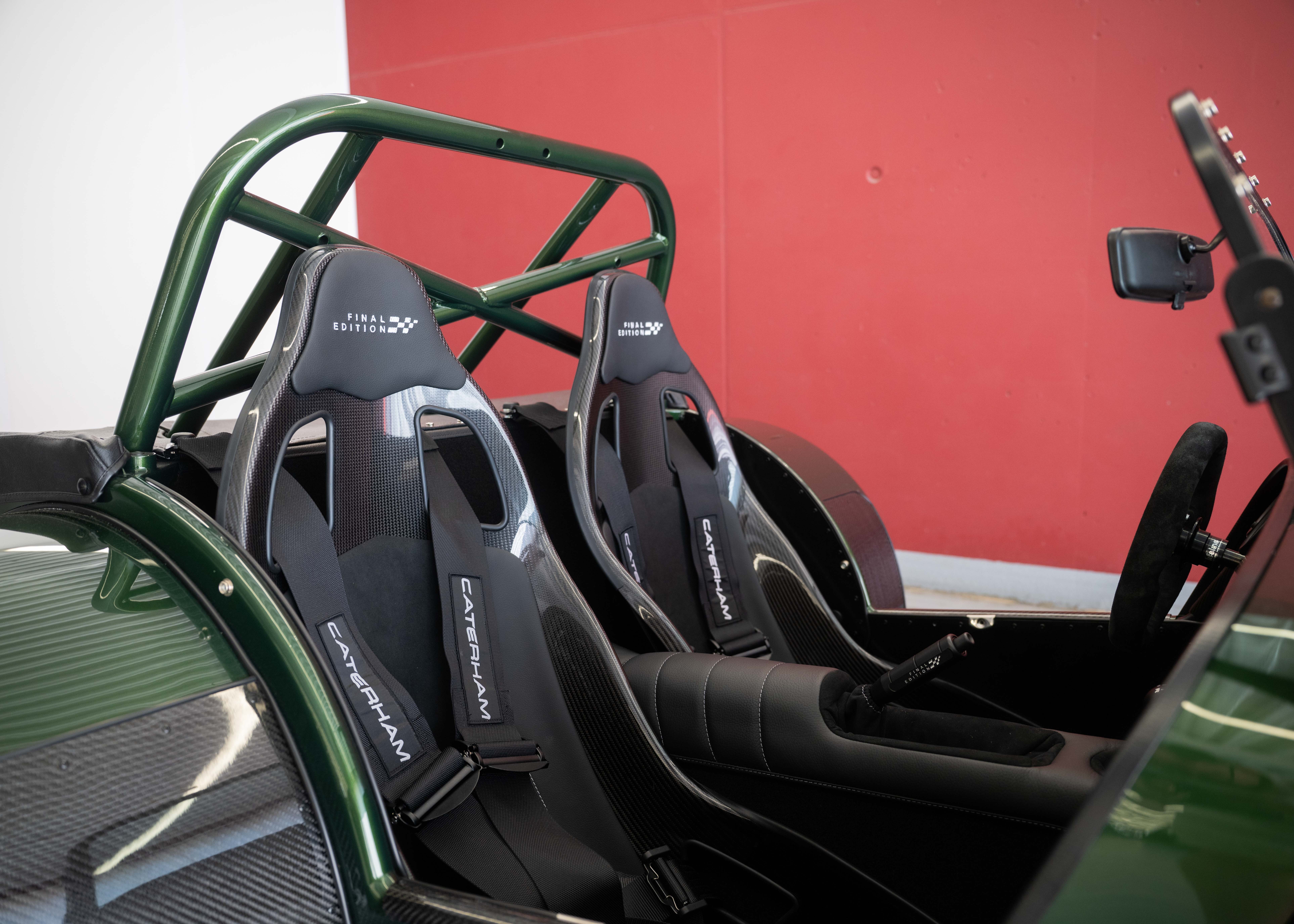 Image CATERHAM SEVEN Seven 485 Final Edition 47 of 60 (S3 Chassis, Swiss-homologated new car, Verde Emes premium paint, 24-month factory warranty)