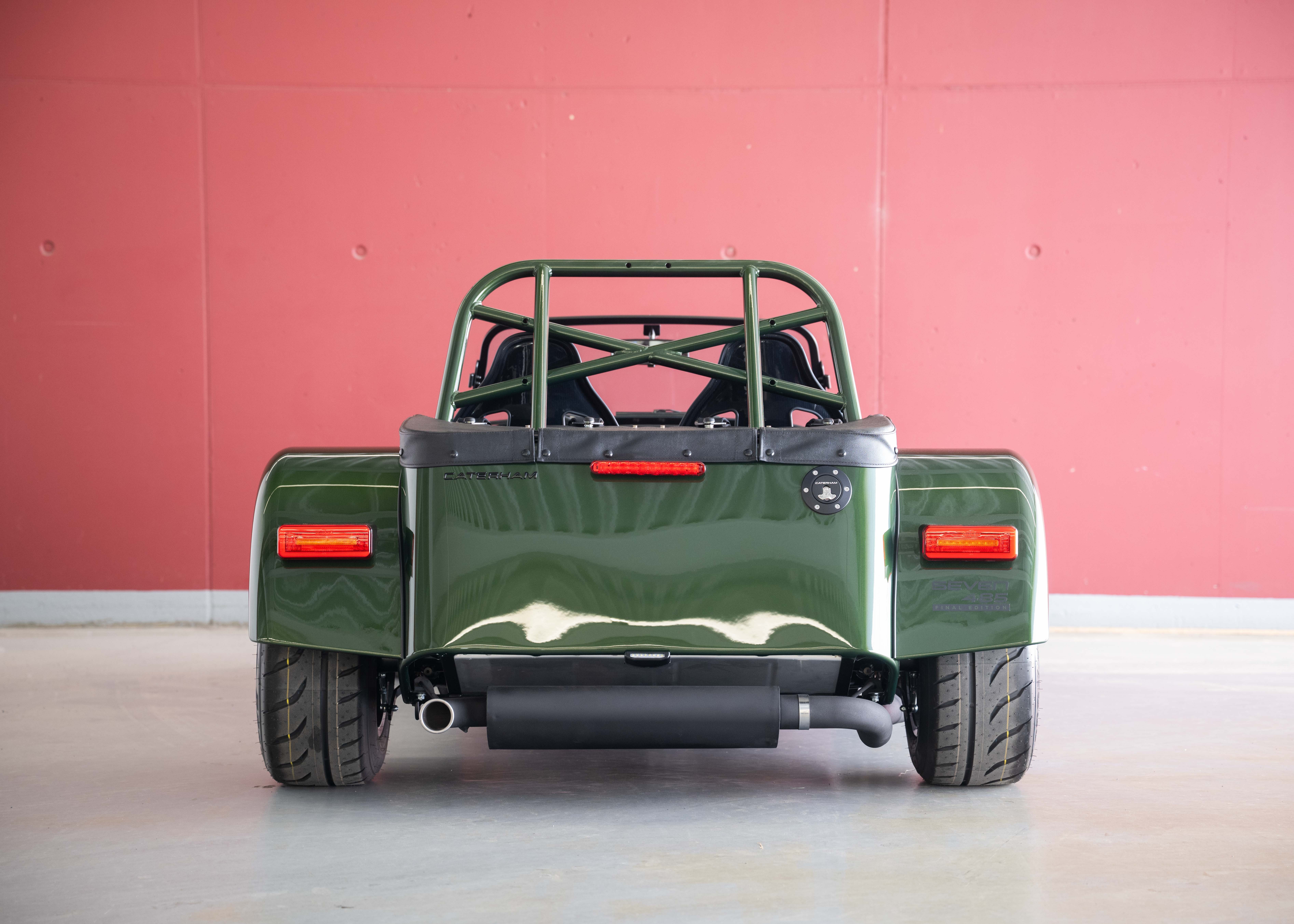 Image CATERHAM SEVEN Seven 485 Final Edition 47 of 60 (S3 Chassis, Swiss-homologated new car, Verde Emes premium paint, 24-month factory warranty)