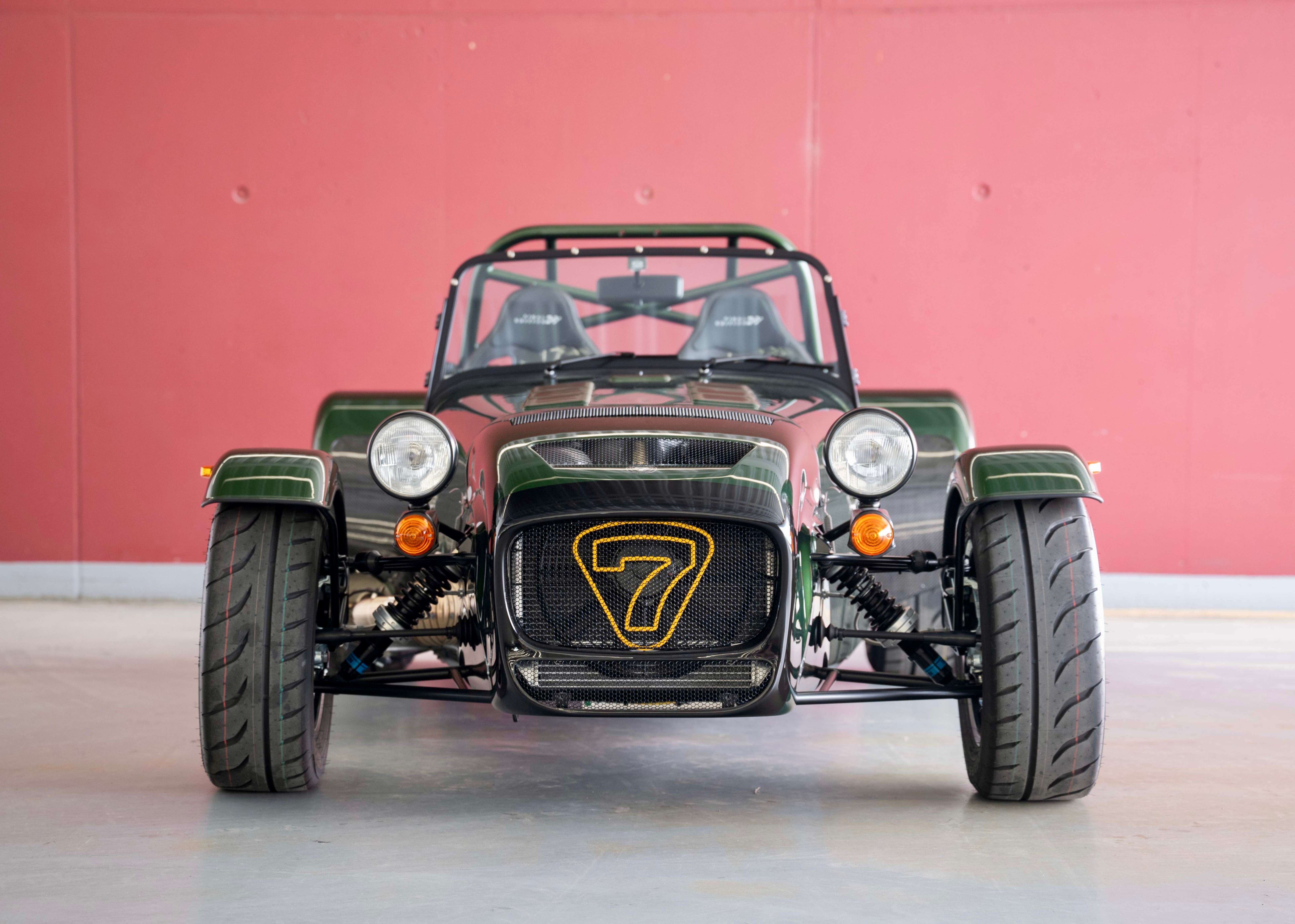 Image CATERHAM SEVEN Seven 485 Final Edition 47 of 60 (S3 Chassis, Swiss-homologated new car, Verde Emes premium paint, 24-month factory warranty)