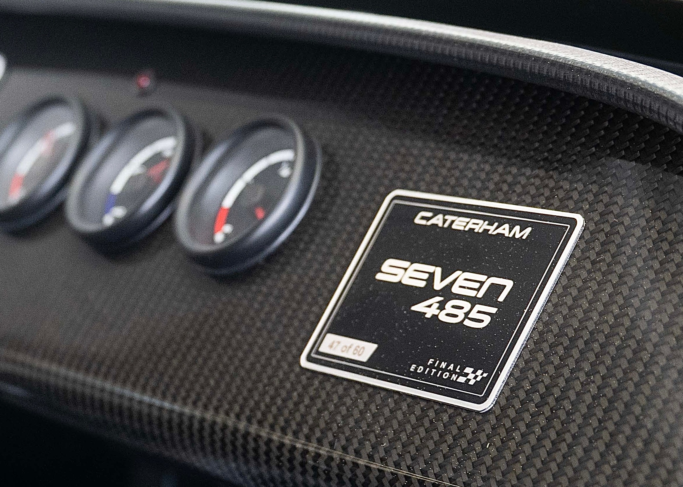 Image CATERHAM SEVEN Seven 485 Final Edition 47 of 60 (S3 Chassis, Swiss-homologated new car, Verde Emes premium paint, 24-month factory warranty)