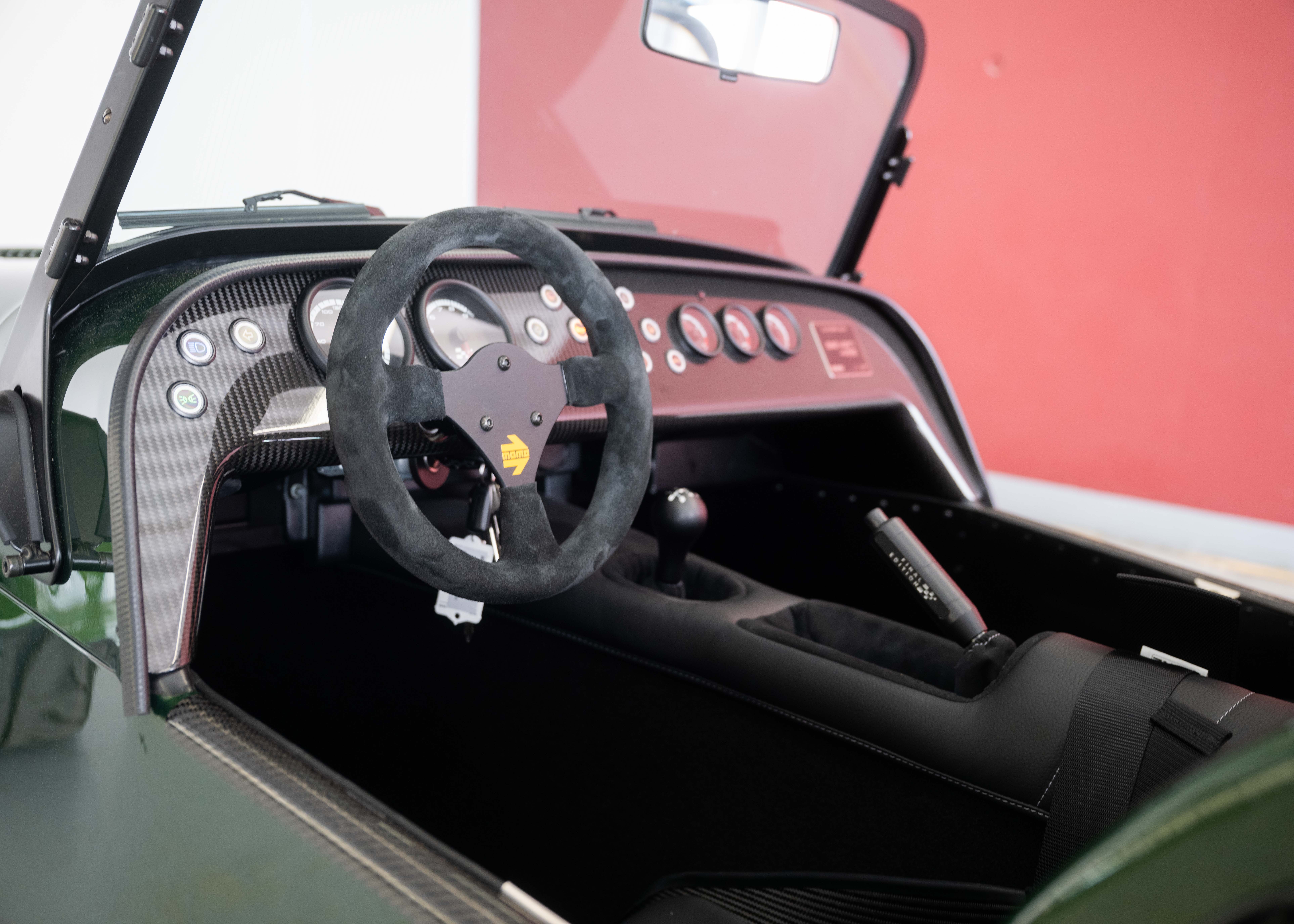 Image CATERHAM SEVEN Seven 485 Final Edition 47 of 60 (S3 Chassis, Swiss-homologated new car, Verde Emes premium paint, 24-month factory warranty)