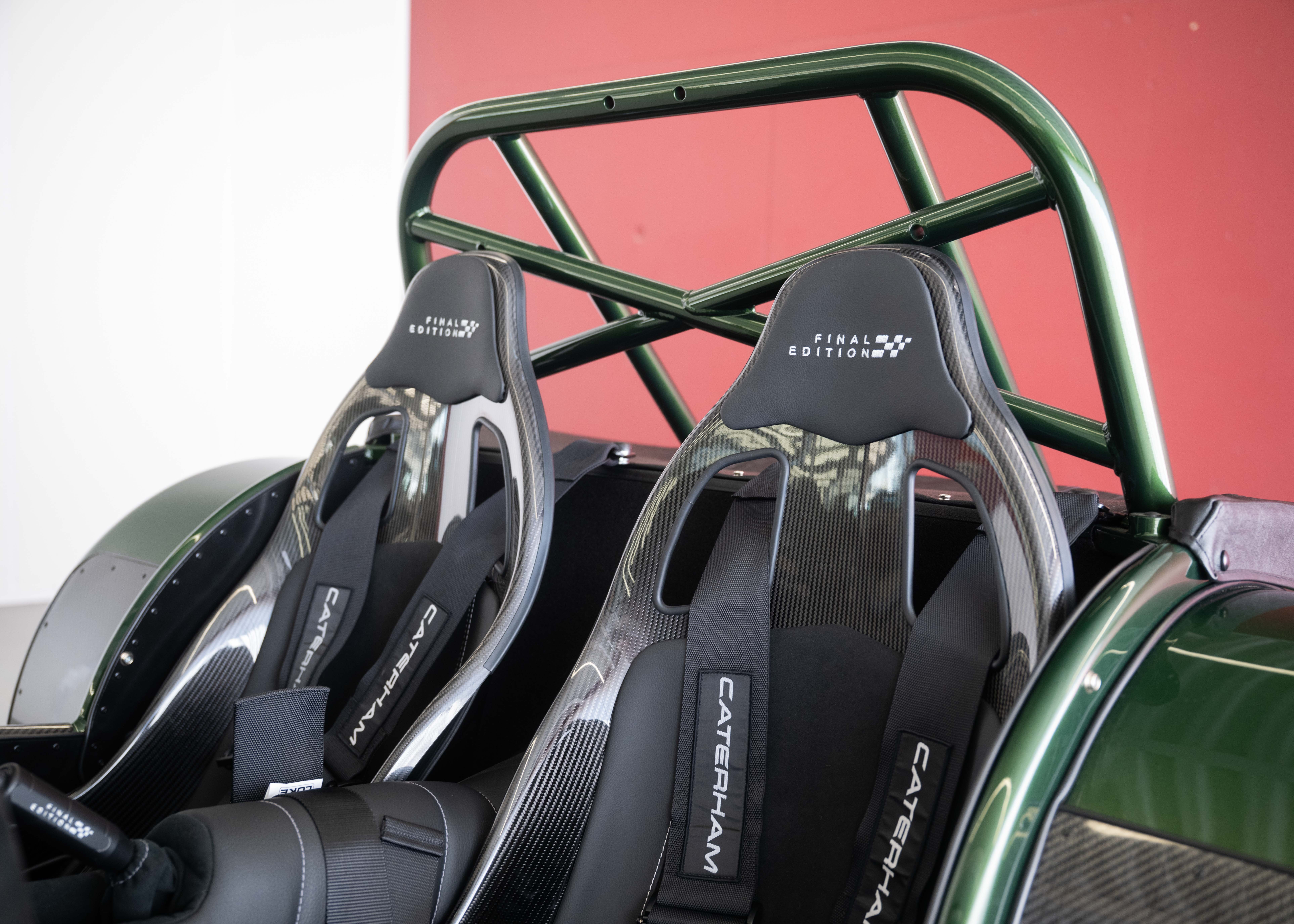 Image CATERHAM SEVEN Seven 485 Final Edition 47 of 60 (S3 Chassis, Swiss-homologated new car, Verde Emes premium paint, 24-month factory warranty)