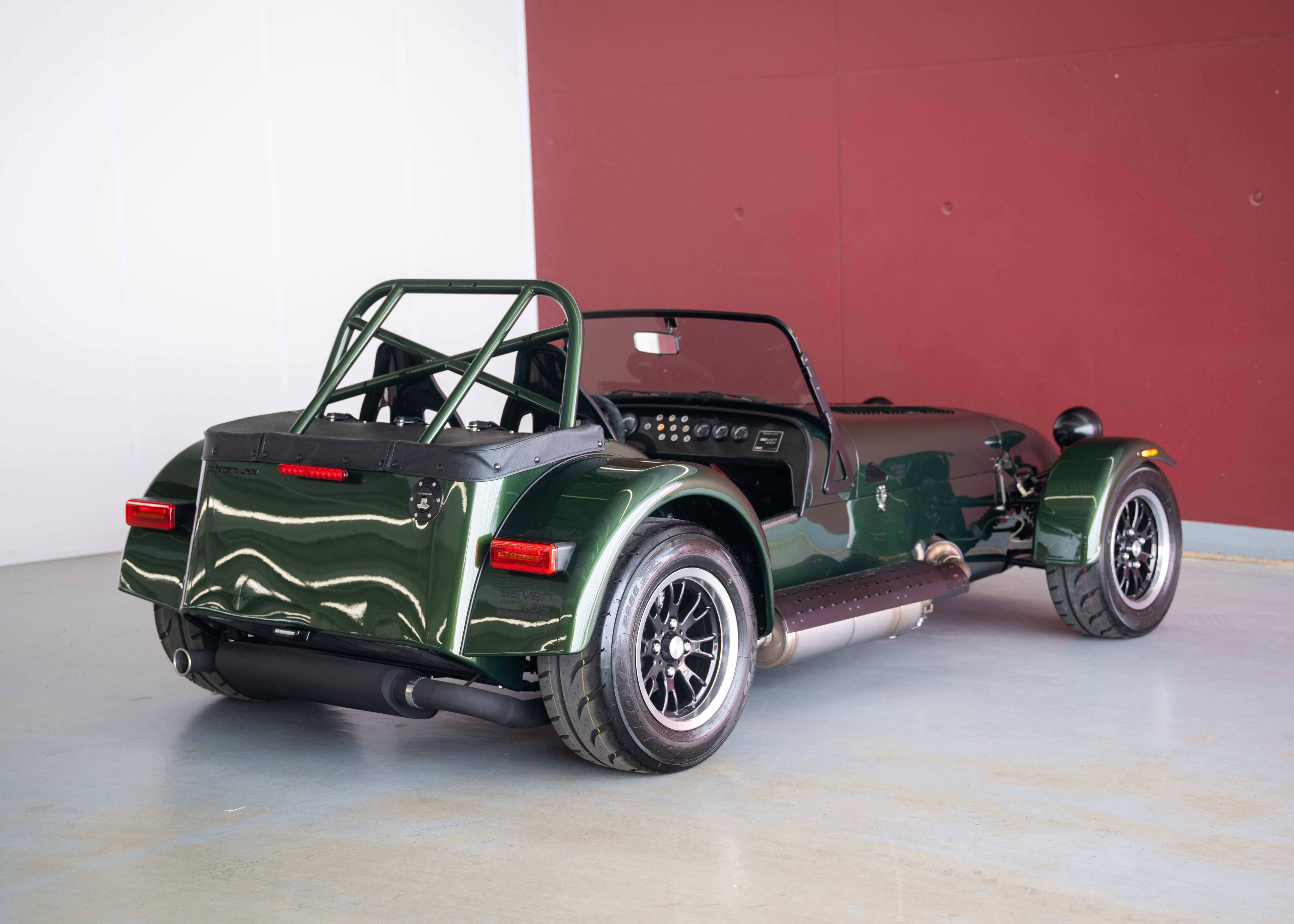 Image CATERHAM SEVEN Seven 485 Final Edition 47 of 60 (S3 Chassis, Swiss-homologated new car, Verde Emes premium paint, 24-month factory warranty)