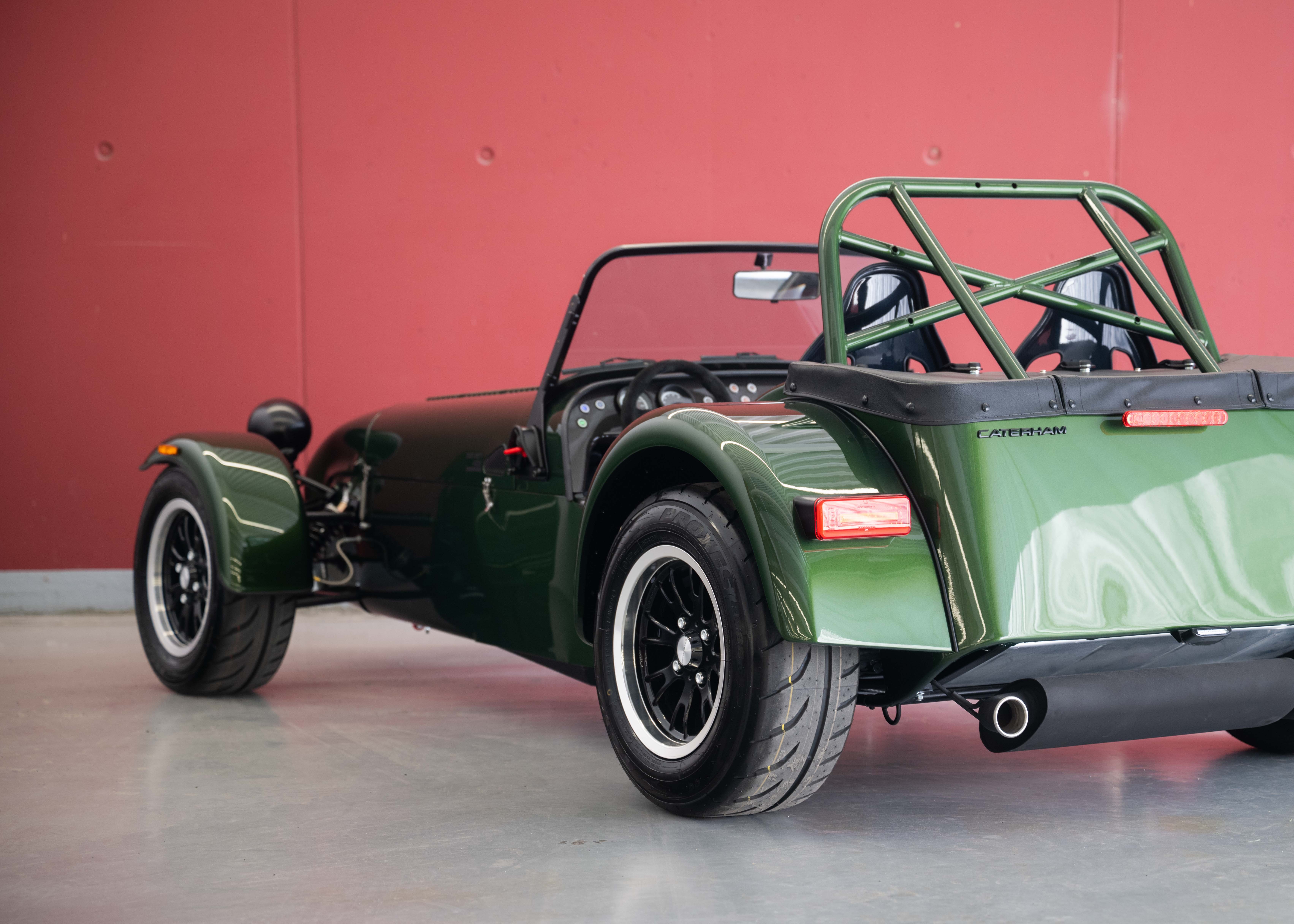 Image CATERHAM SEVEN Seven 485 Final Edition 47 of 60 (S3 Chassis, Swiss-homologated new car, Verde Emes premium paint, 24-month factory warranty)