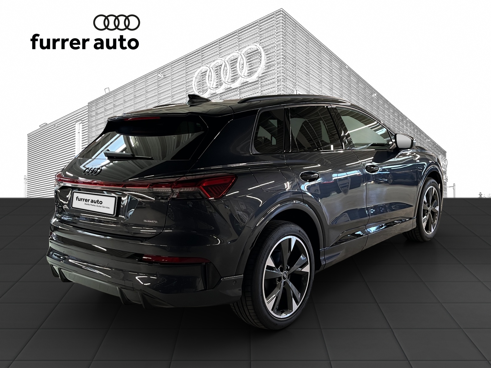 AUDI Q4 e-tron SUV quattro performance Swiss Ski-image-4