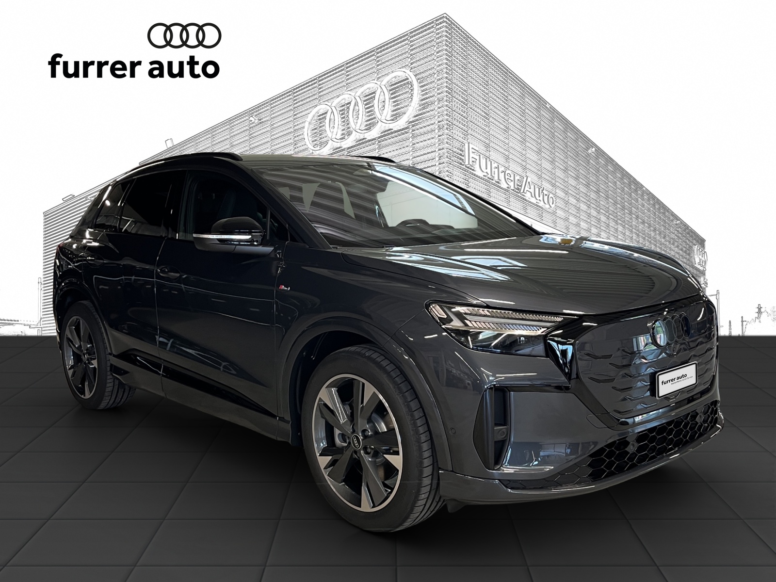 AUDI Q4 e-tron SUV quattro performance Swiss Ski-image-6