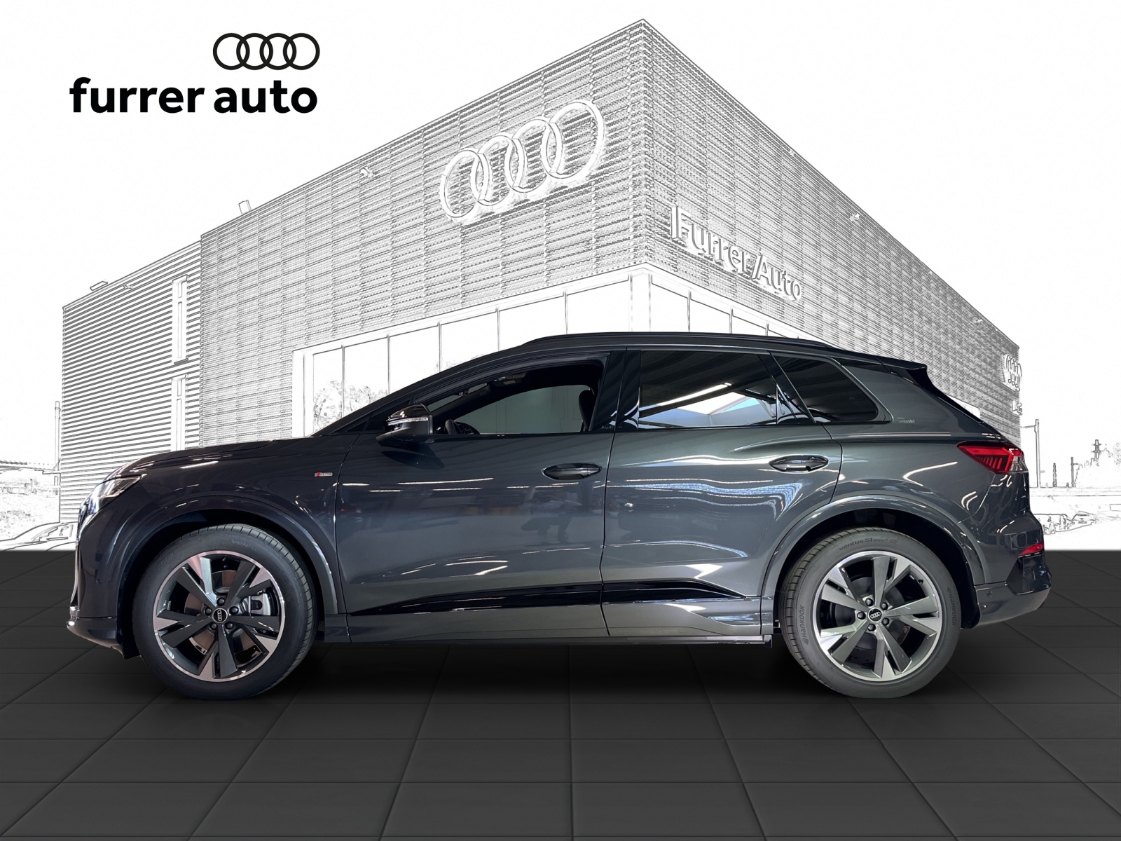 AUDI Q4 e-tron SUV quattro performance Swiss Ski-image-1