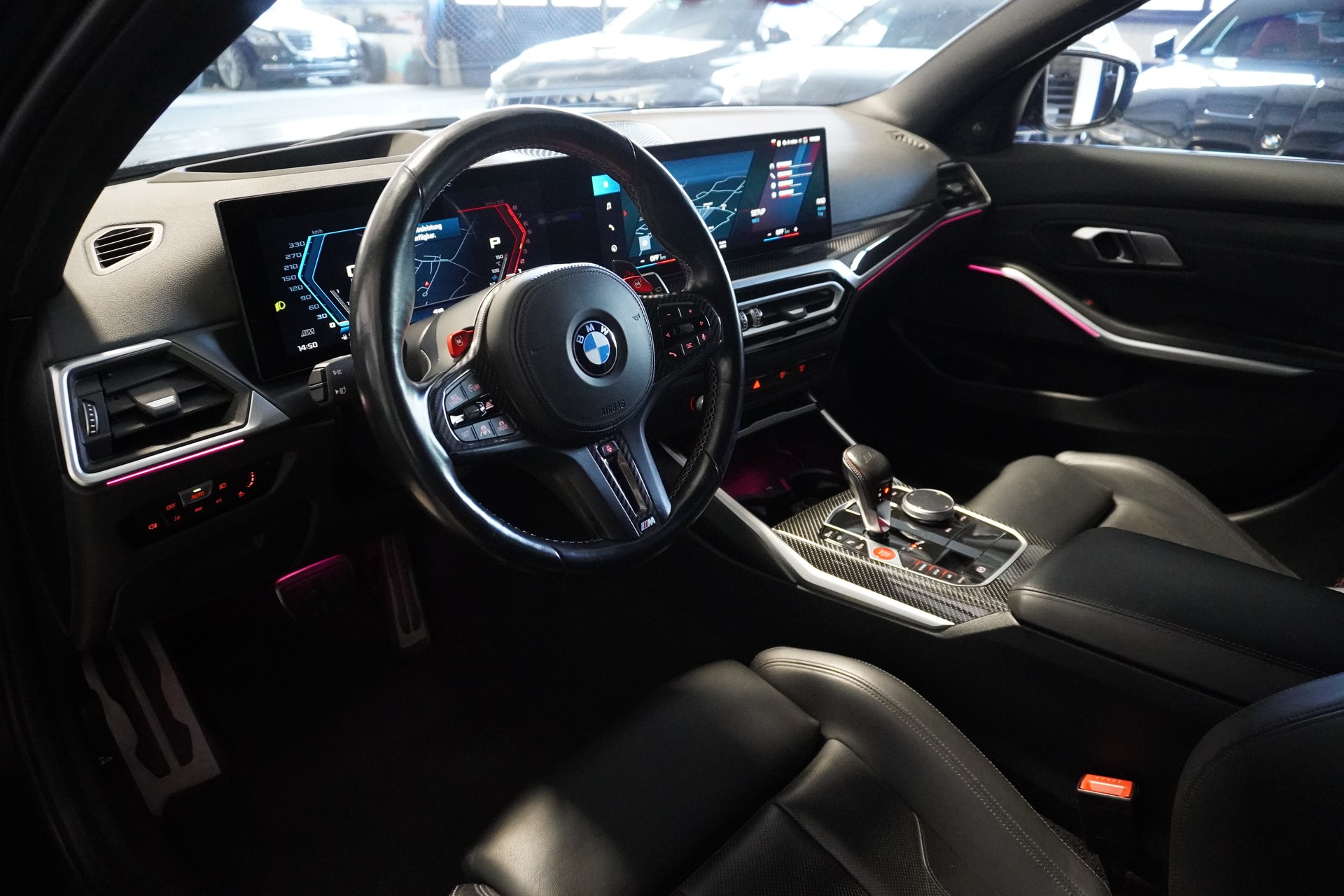 BMW M3 Touring xDrive Competition M // Frozen Black Metallic //-image-8