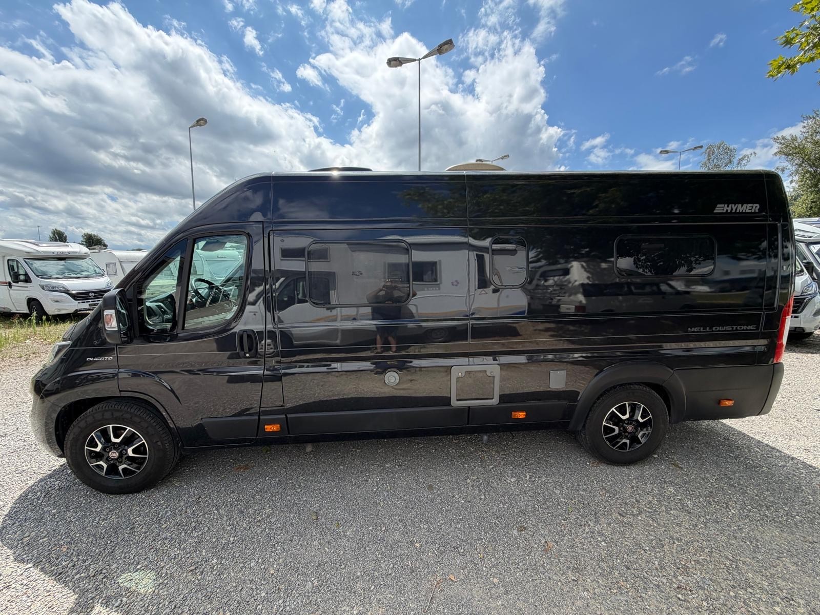 FIAT 2.3JTD 160PS *** HYMER YELLOWSTONE 640 ***9 GANG STUFENLOS***LÄNGSBETT***TOP-ANGEBOT***-image-2
